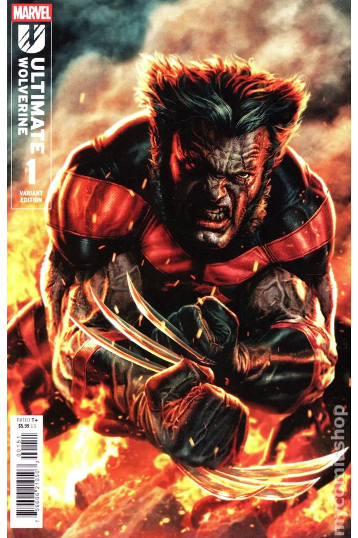 Ultimate Wolverine #1E (ingilizce)