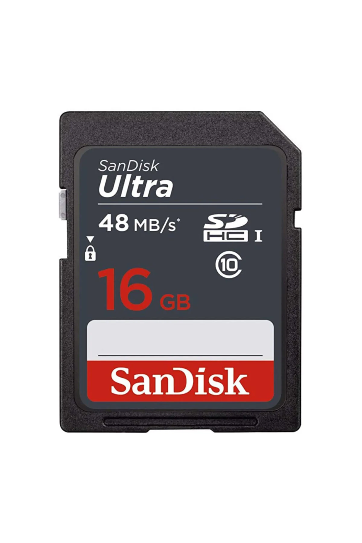 Ultra 16gb Sd Hafıza Kartı Class10 Uhs-ı 48mb/s Siyah