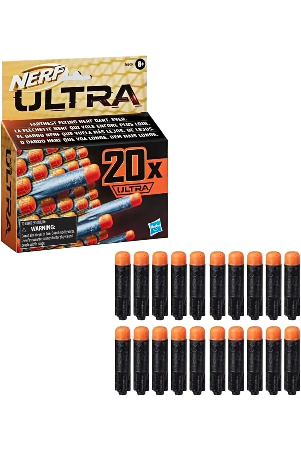 Ultra 20-Dart Paketi, Yalnızca Nerf Ultra Blasterler E6600EU6 ile