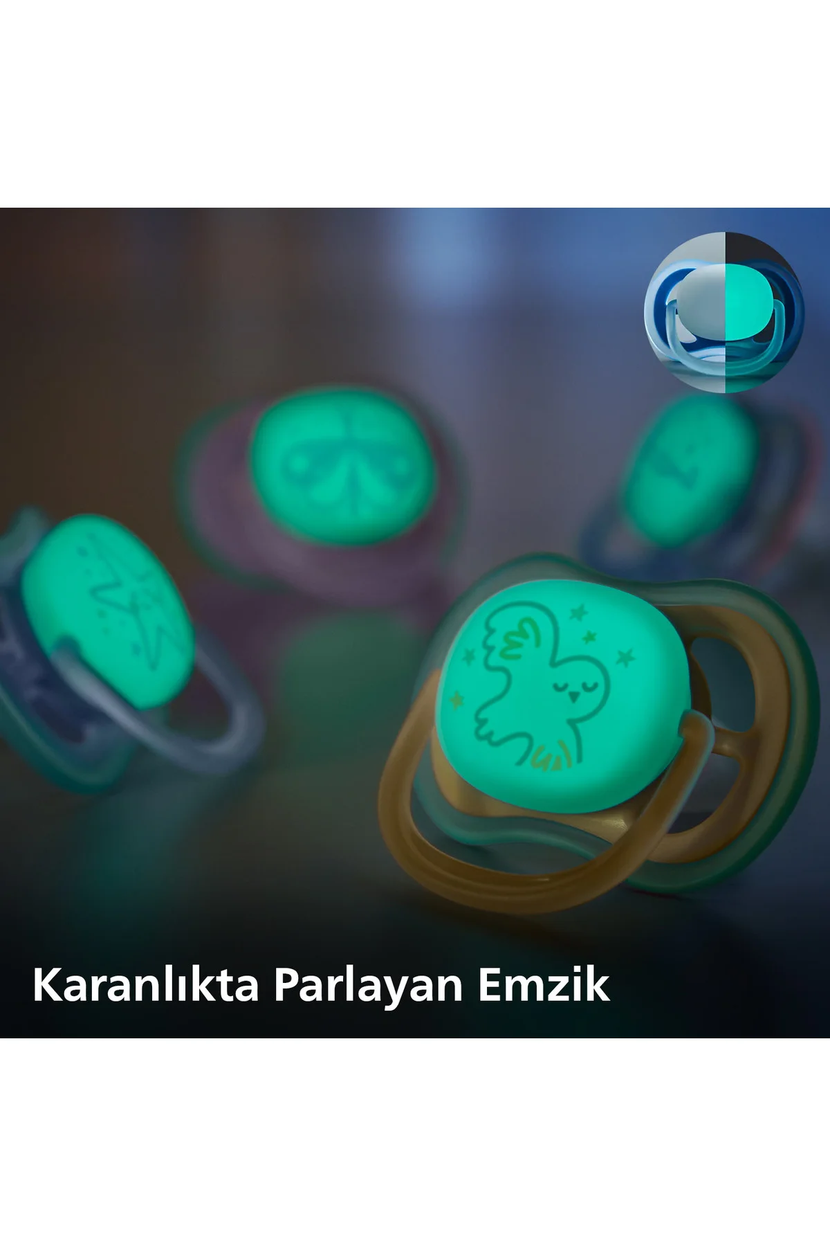 Ultra Air Gece Emziği 0-6 Ay, 2'li Erkek, SCF376/18