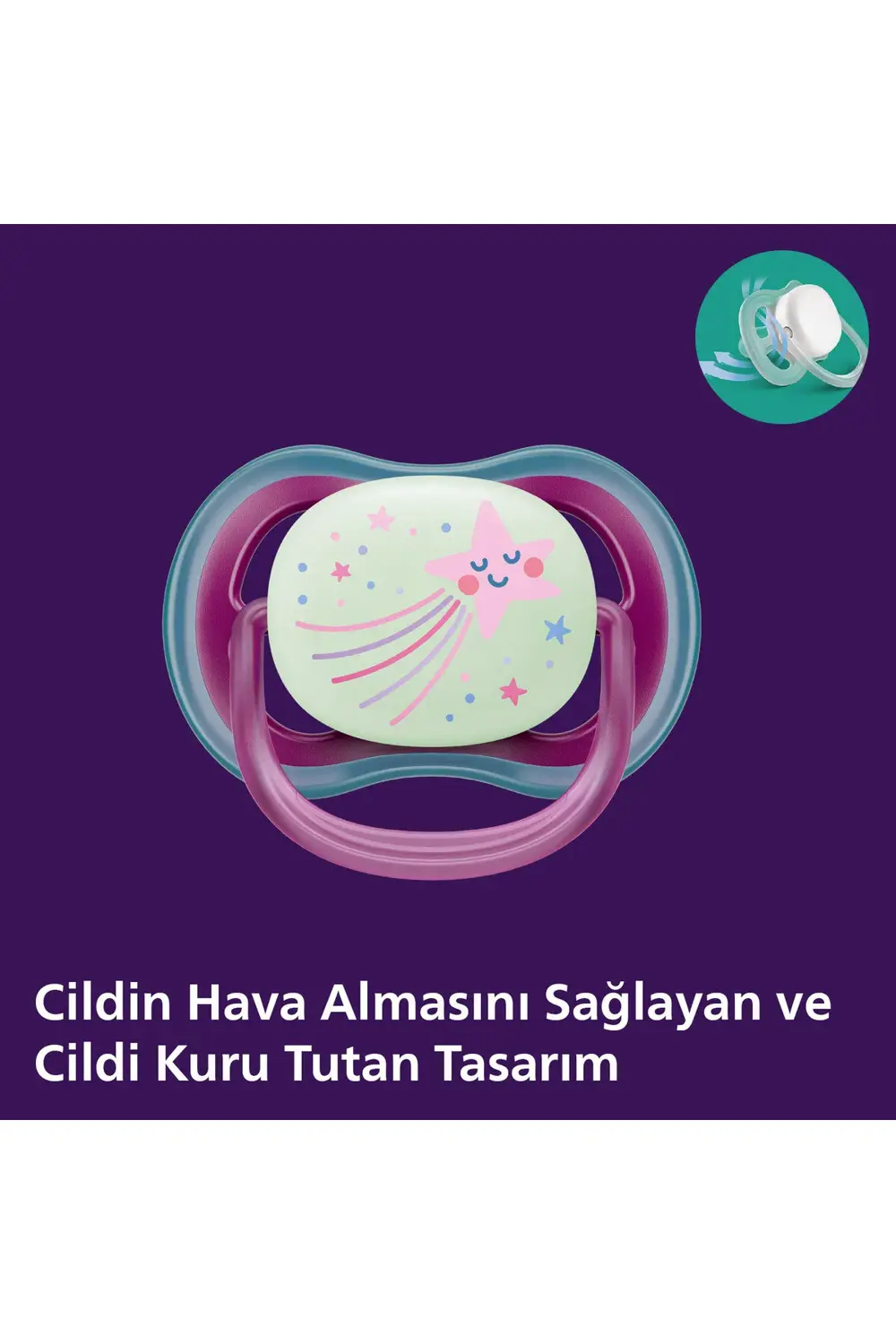 Ultra Air Gece Emziği 6-18 Ay 2'li Kız Scf376/14