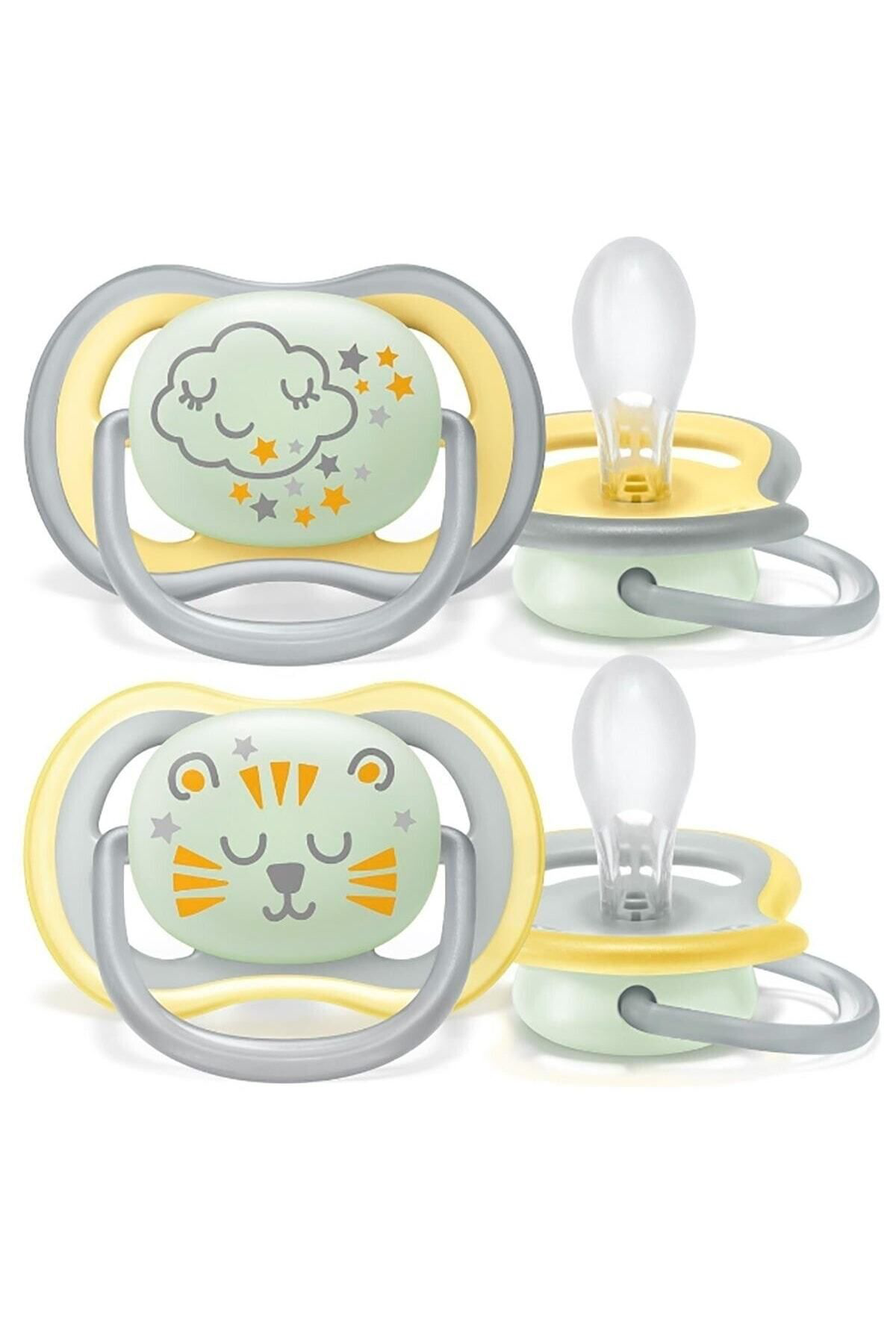 Philips Avent Ultra Air Nighttime Karanlıkta Parlar Gece Emziği 18 Ay 376/01