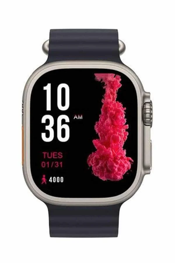 Ultra Akıllı Saat 49 Mm Çift Kordonlu Bluetooth Arama Cevaplama - Mobil Kontrol