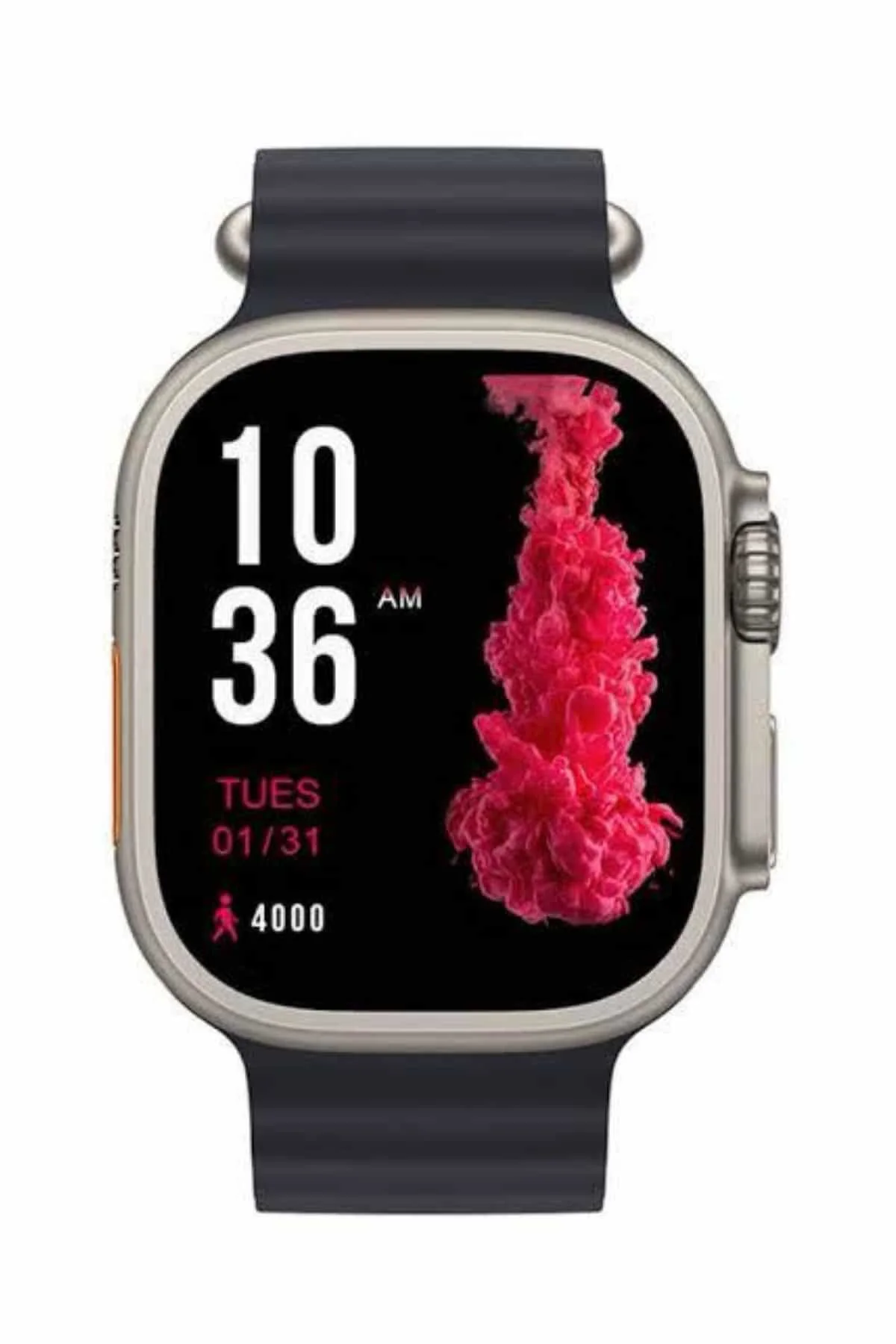Ultra Akıllı Saat 49 Mm Çift Kordonlu Arama Cevaplama Bluetooth Bağlantılı