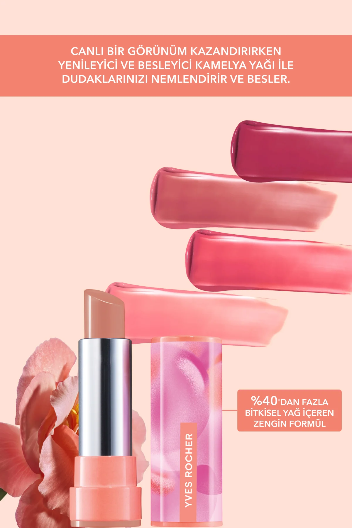 Ultra Besleyici Işıltı Veren Glow Ruj-02 Bej-64757