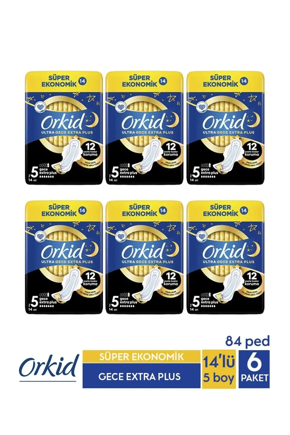 Ultra Extra 4'Lü Gece Ekstra Plus x6 Adet