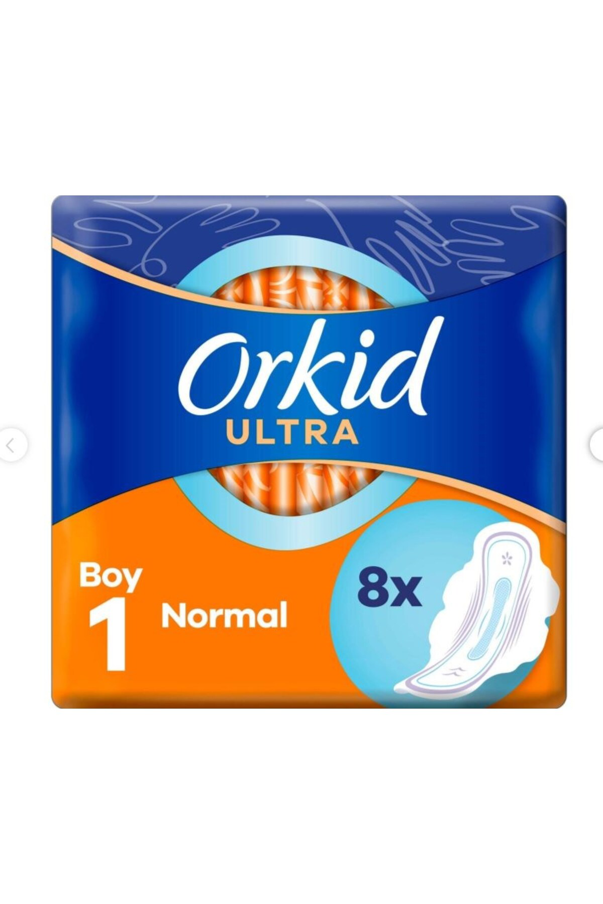 Orkid Ultra Extra Normal Tekli Paket No: 1 8'Li 8001841114767