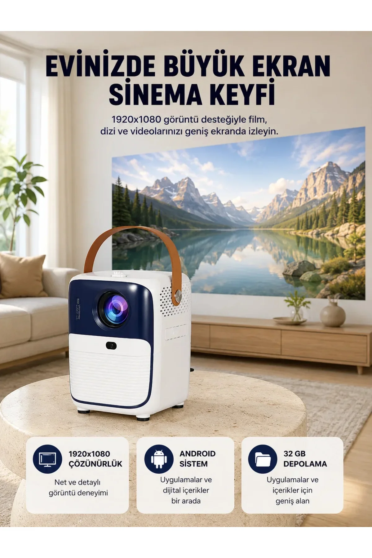 Ultra HD Android TV Kutusu 32GB Depolama USB HDMI Fan Sistemli Yeni Nesil Ultra HD Android TV Kutusu 32GB Depolama USB HDMI Fan Sistemli Yeni Nesil