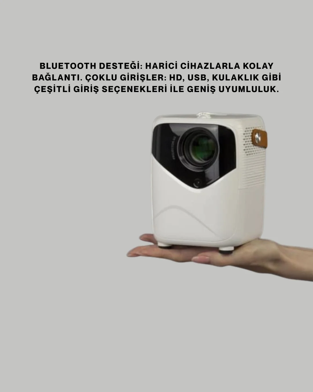 Ultra HD Çözünürlüklü Taşınabilir Projektör – 1920x1080 Piksel Görüntü Kalitesi Yeni Nesil