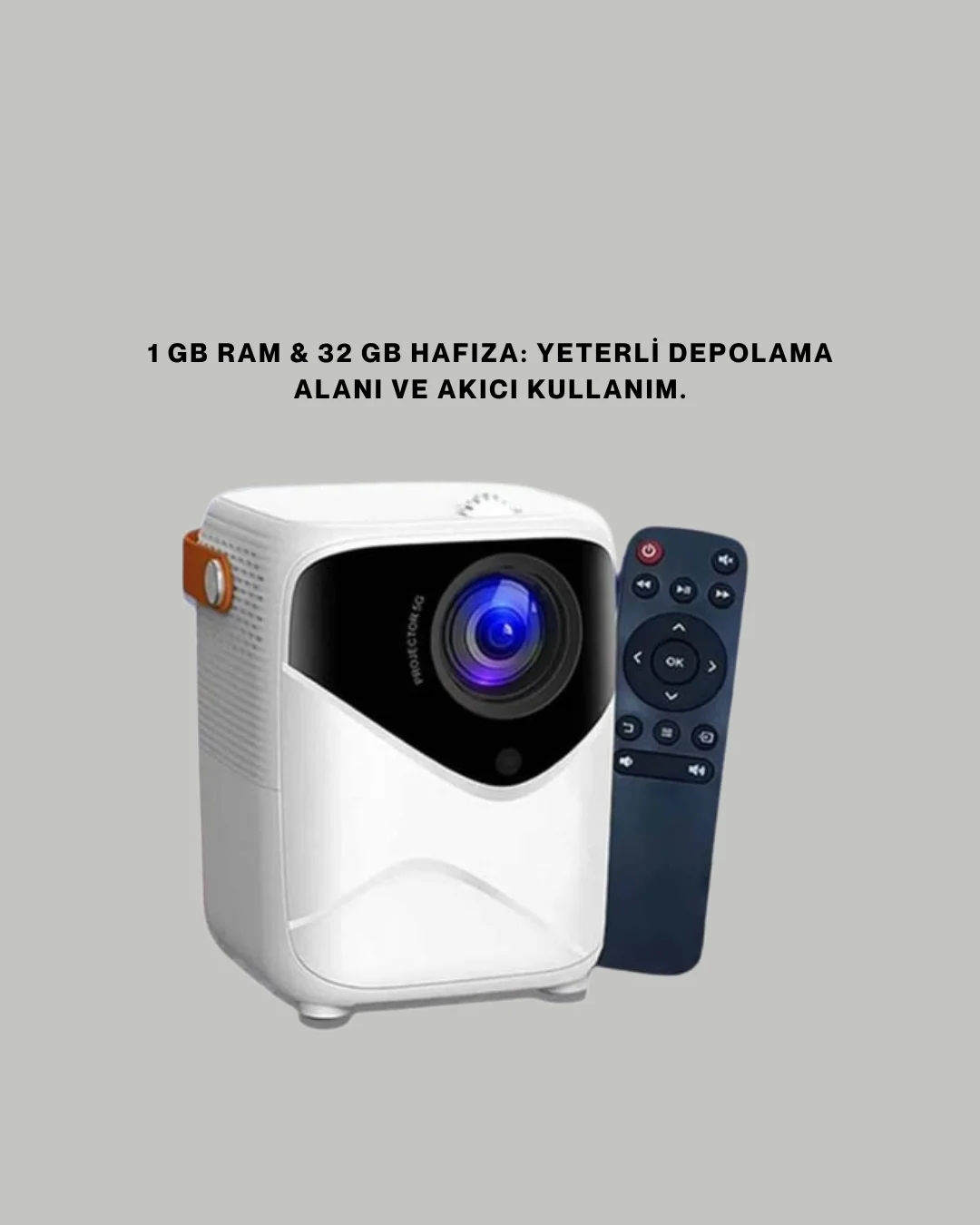 Ultra HD Çözünürlüklü Taşınabilir Projektör – 1920x1080 Piksel Görüntü Kalitesi Yeni Nesil Fiyatı, Yorumları ve Özellikleri