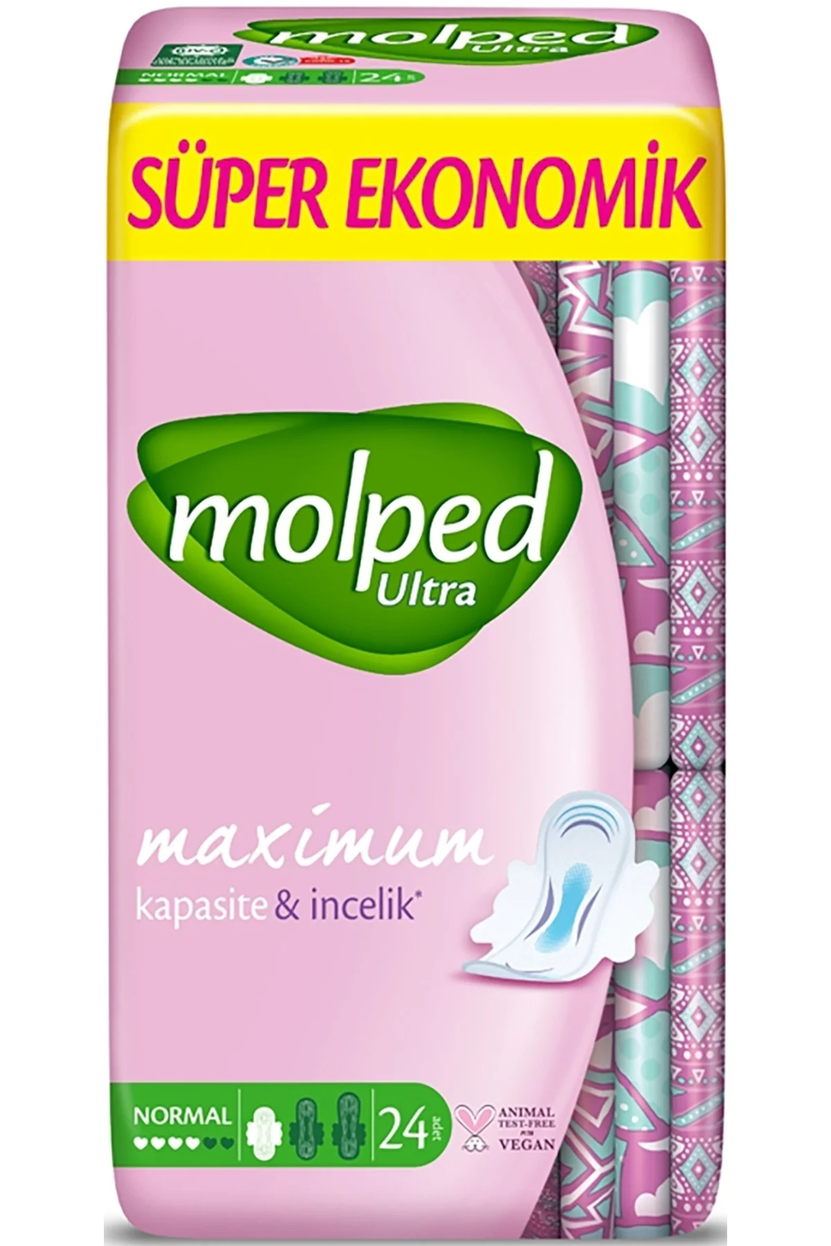 Ultra Hijyenik Ped Anatomik Normal Süper Ekonomik 24 Lü
