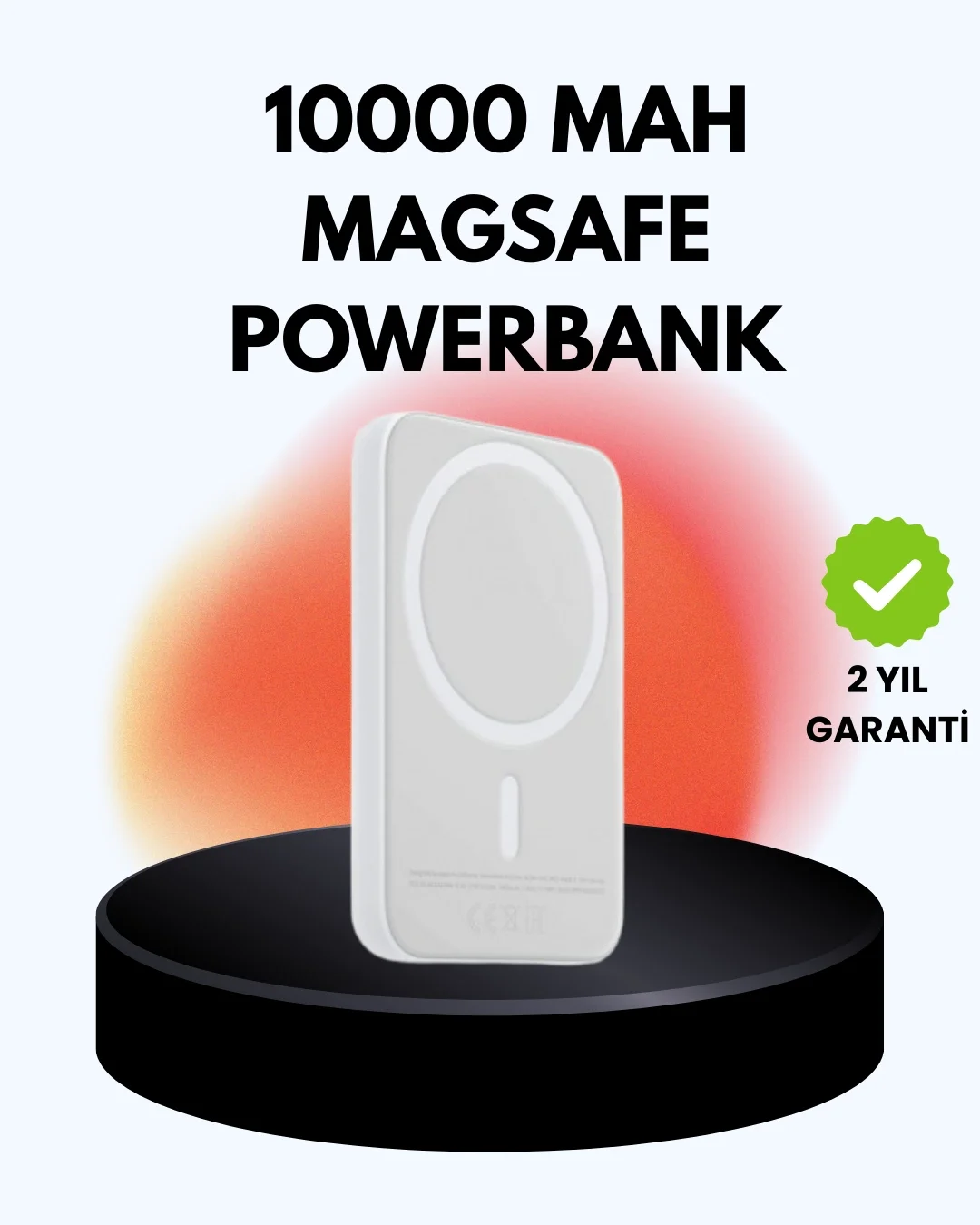 Ultra İnce Manyetik Powerbank Hızlı Şarj, Güçlü Tutuş, 10000 mAh Kapasite Fiyatı, Yorumları ve Özellikleri