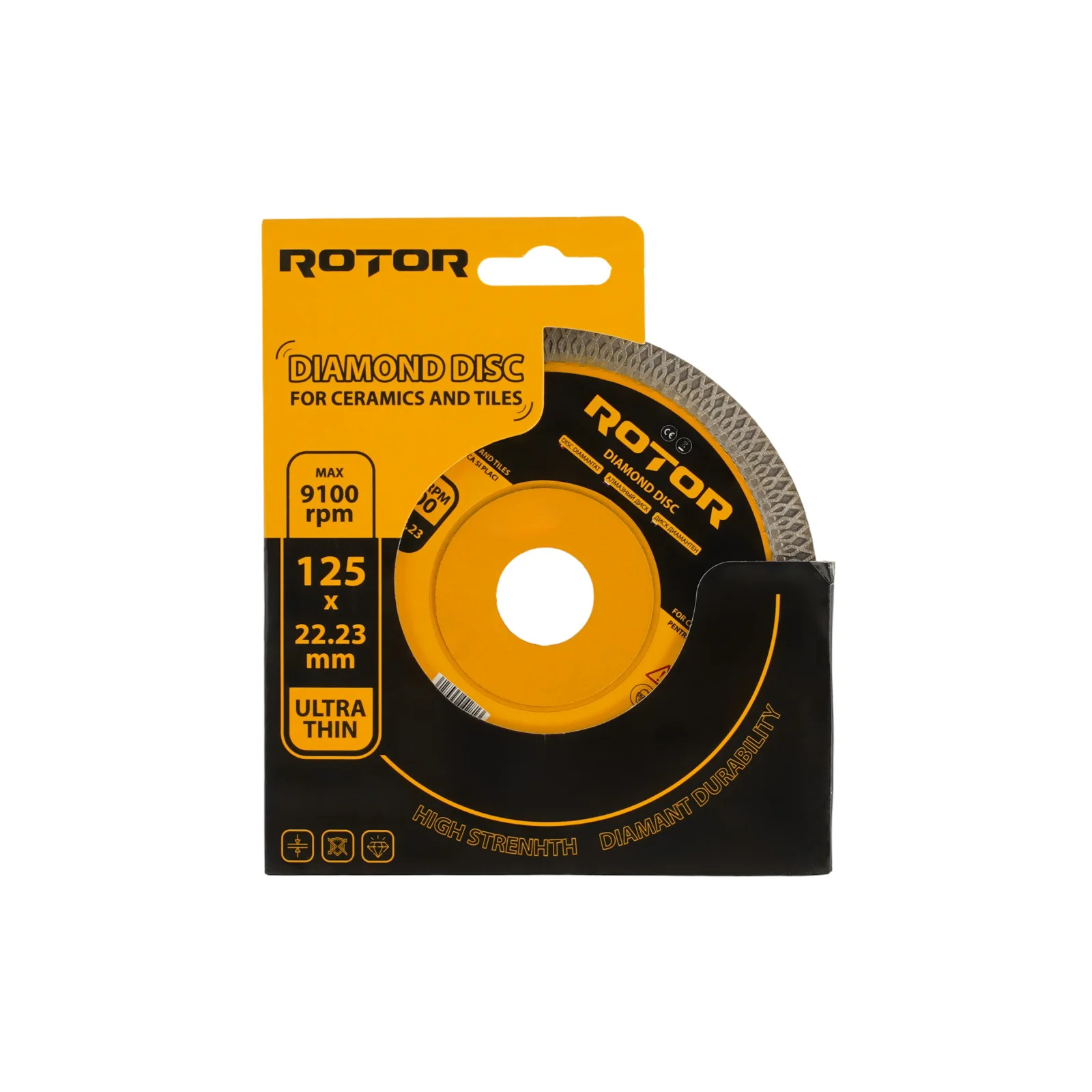Ultra İnce Seramik Kesme Diski 125x22,23 mm – Fayans ve Porselen Ultra İnce Seramik Kesme Diski 125x22,23 mm – Fayans ve Porselen