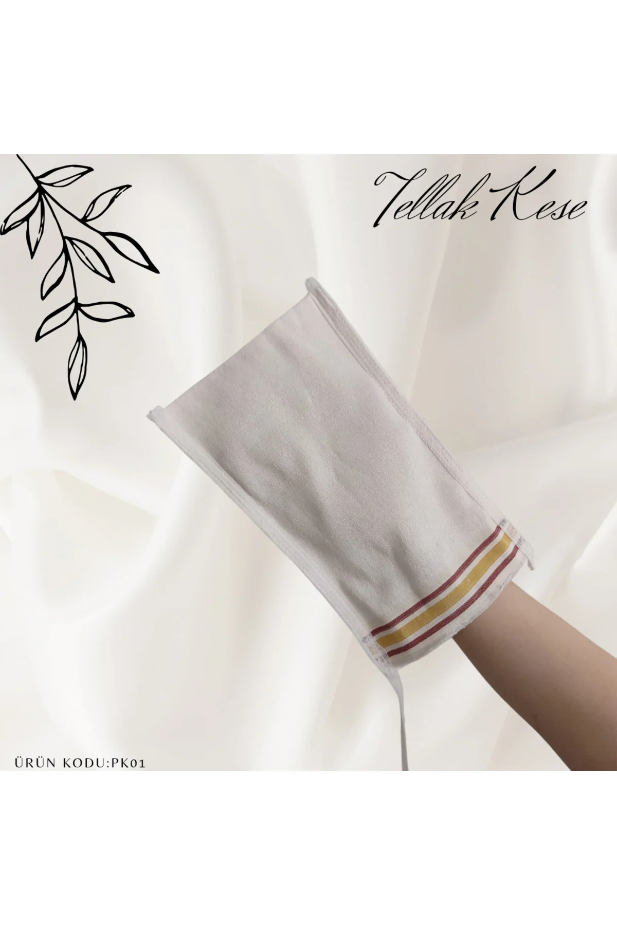 Ultra Kalın Flos İpek Banyo & Hamam Kesesi (SERT)