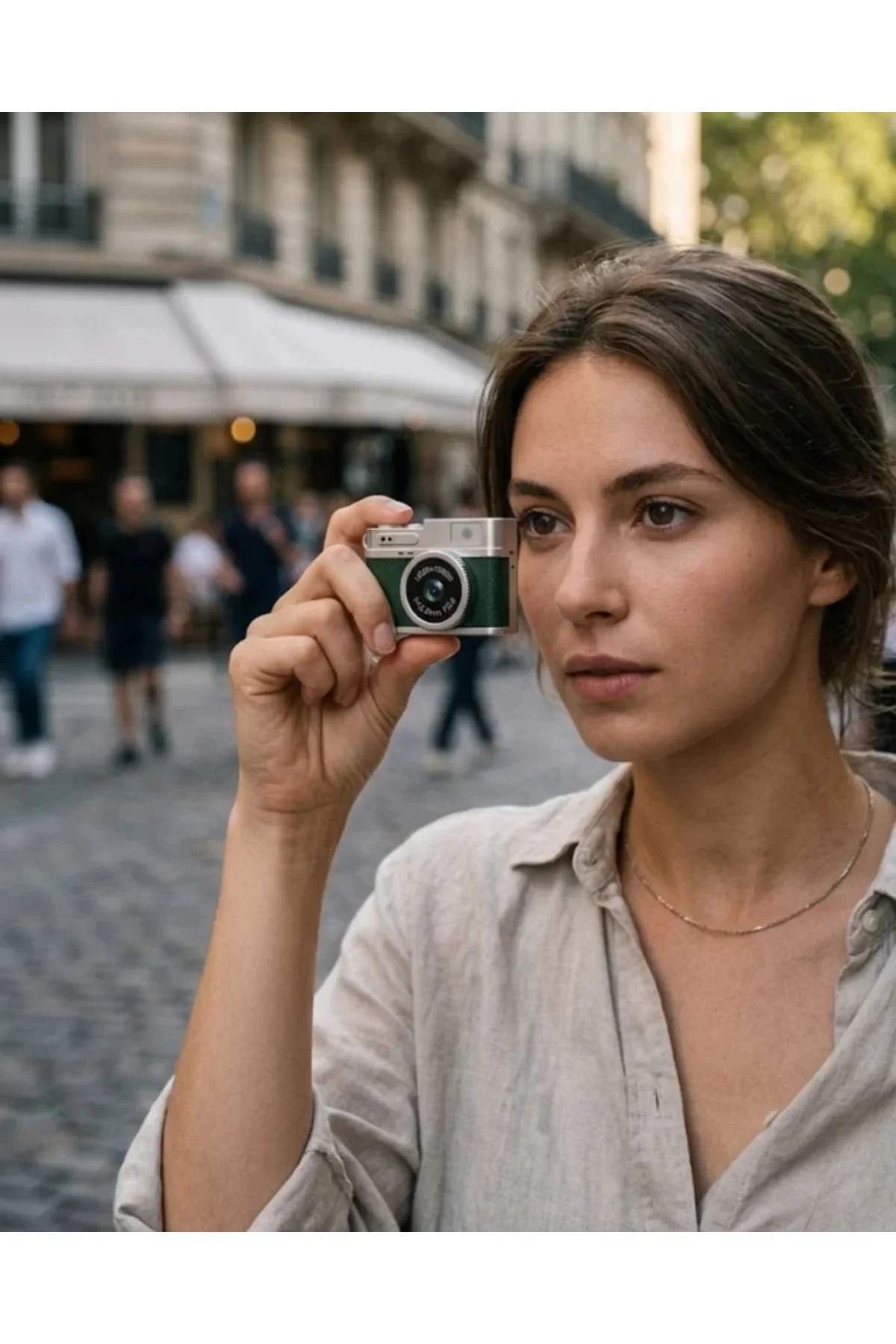 Ultra Kompakt Mini Fotoğraf Makinesi 4K HD Video Selfie Kamerası
