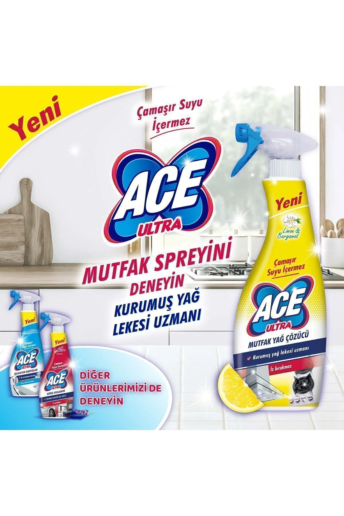 Ultra Köpük Çamaşır Susuz Mutfak 700ml x3 Adet