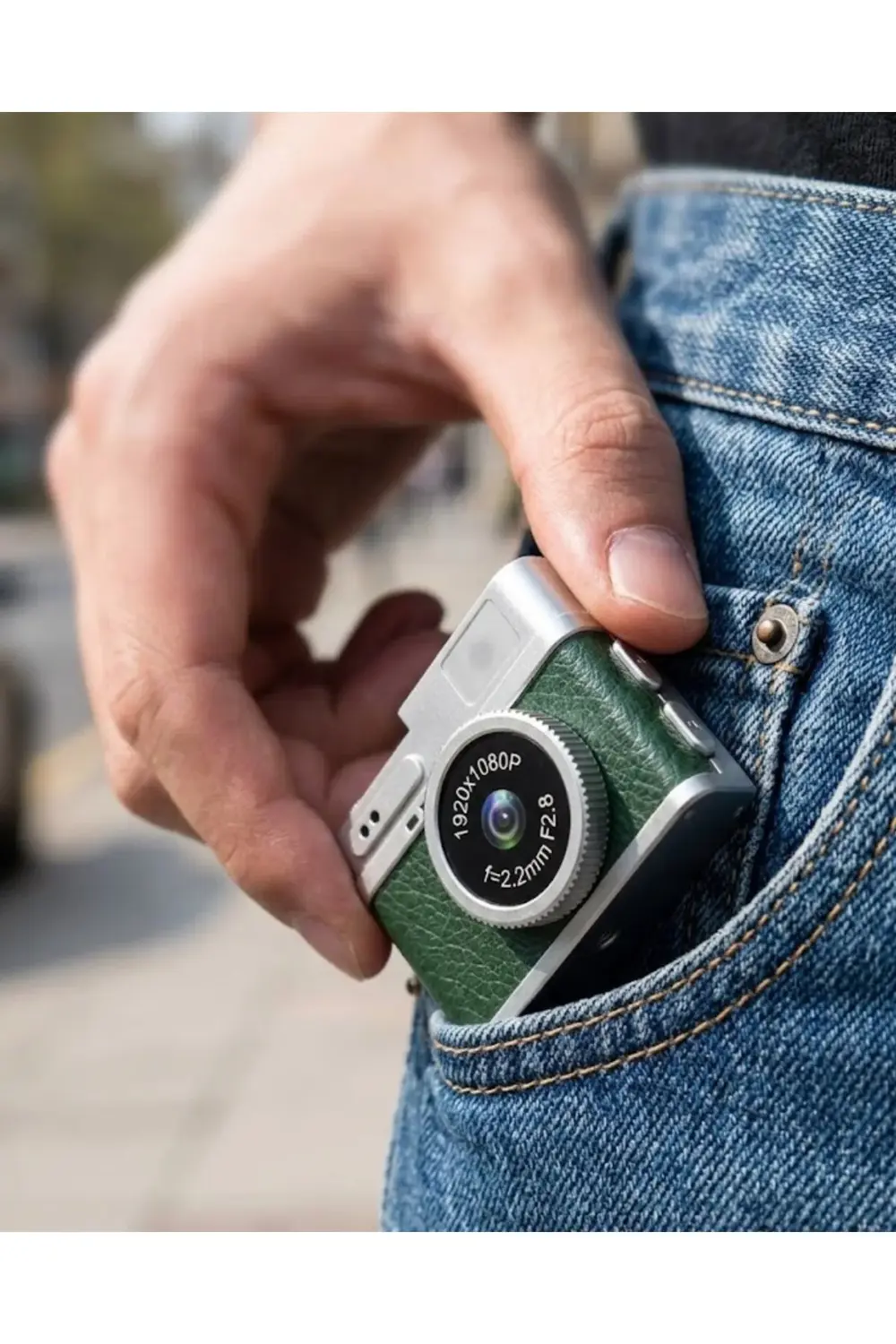 Ultra Mini Dijital Fotoğraf Makinesi 4K 1080P HD Video Çekim Cep