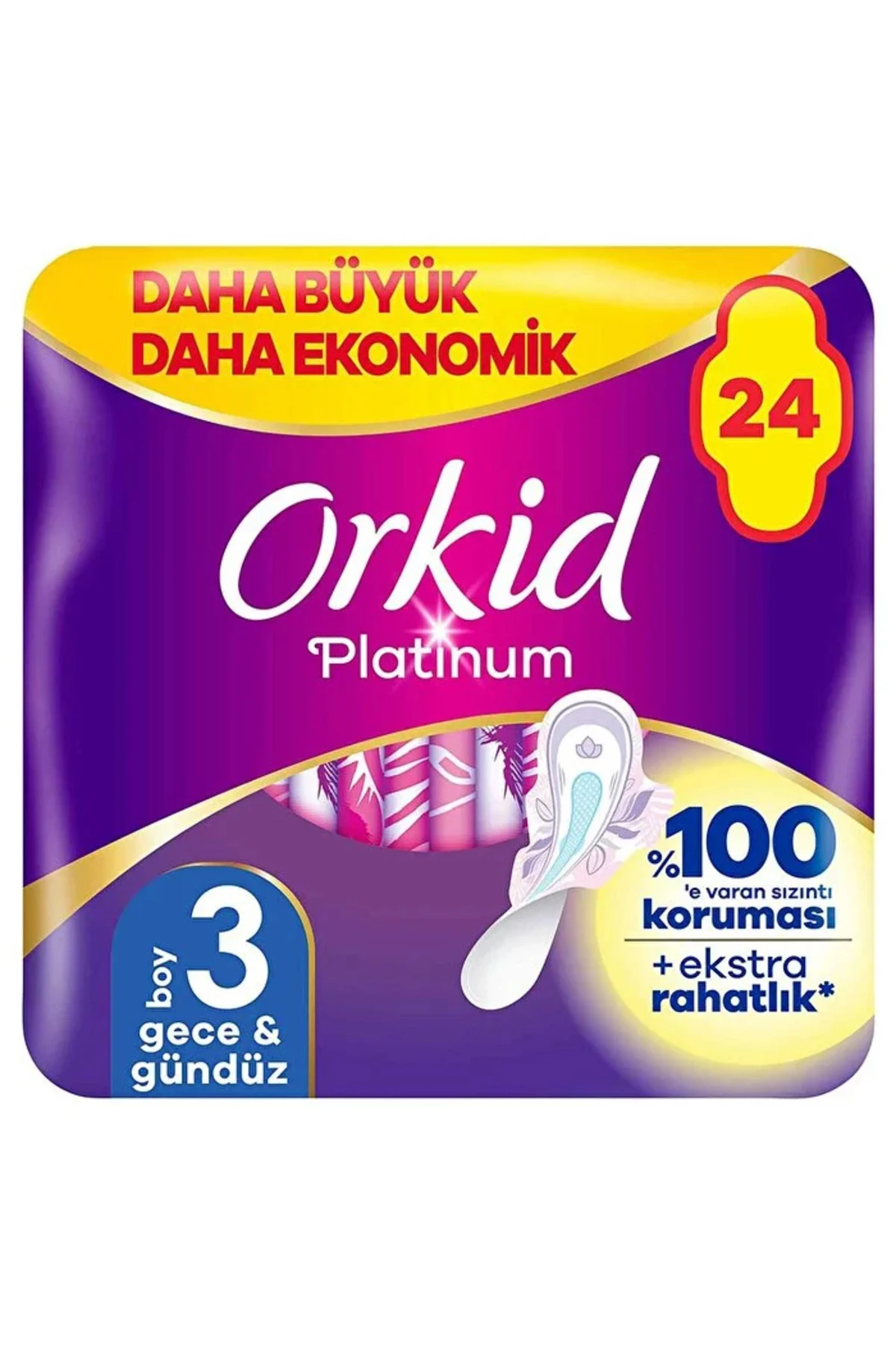 Ultra Platinum Gece Ped 24'Lü