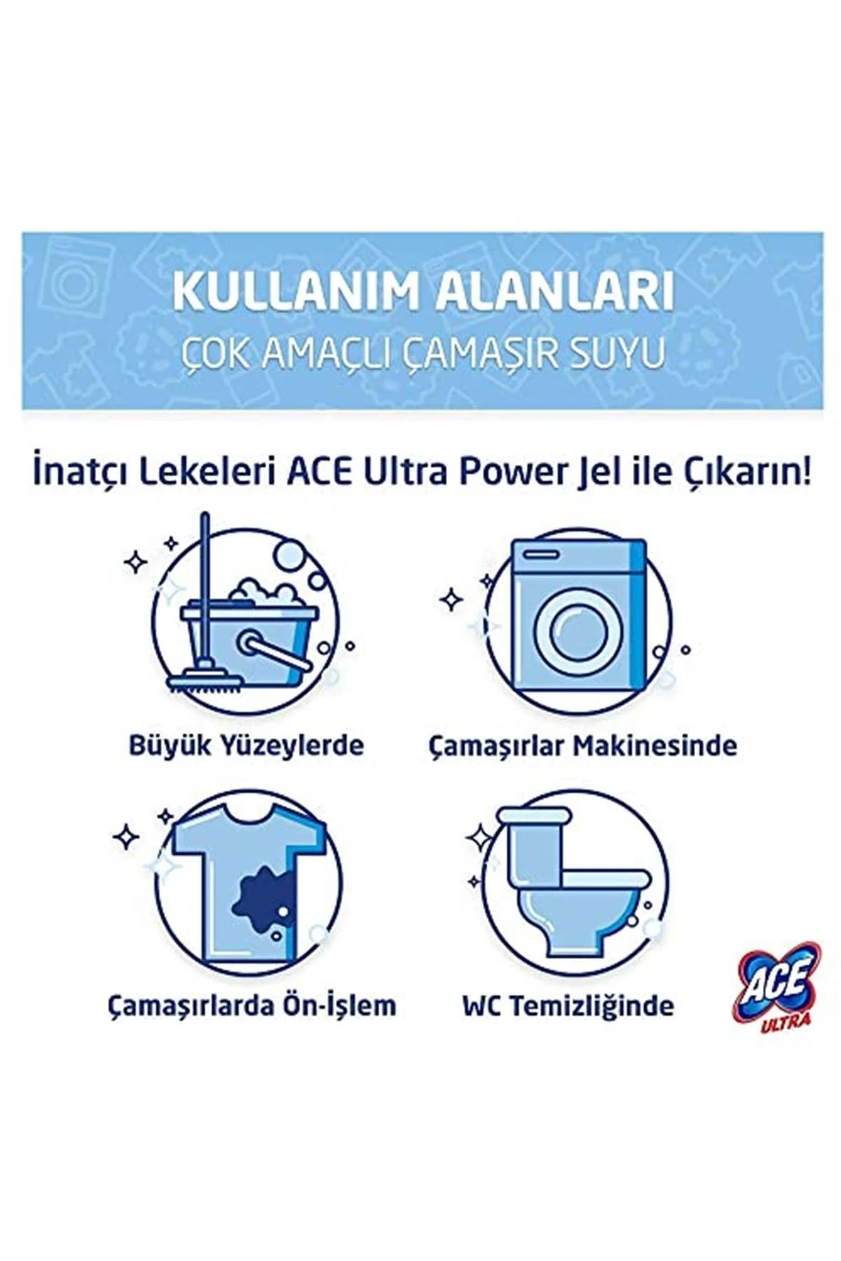 Ultra Power Jel Dağ Ferahlığı Yoğun Çamaşır Suyu + Yağ Çözücü (81