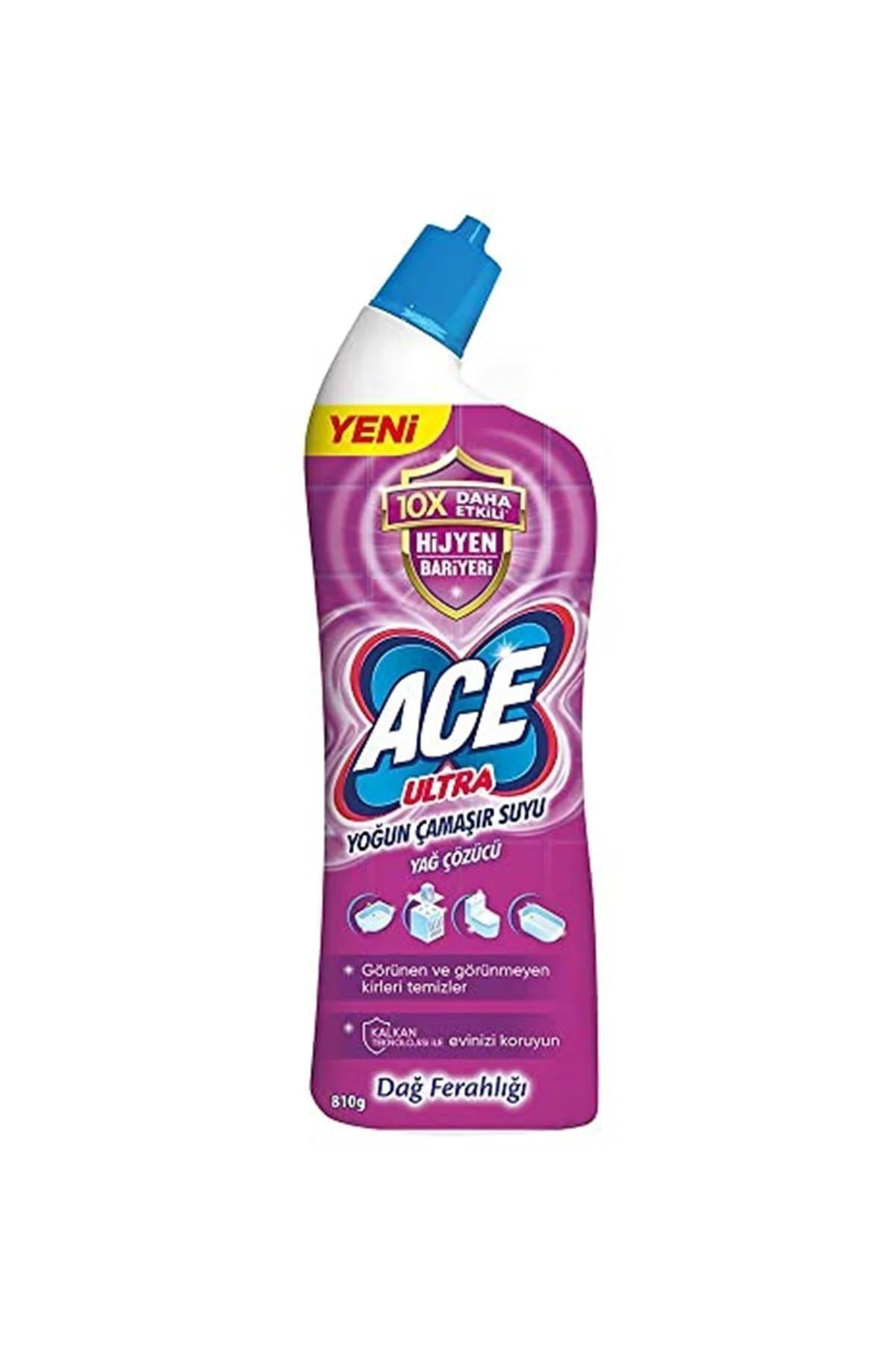Ultra Power Jel Dağ Ferahlığı Yoğun Çamaşır Suyu + Yağ Çözücü (81