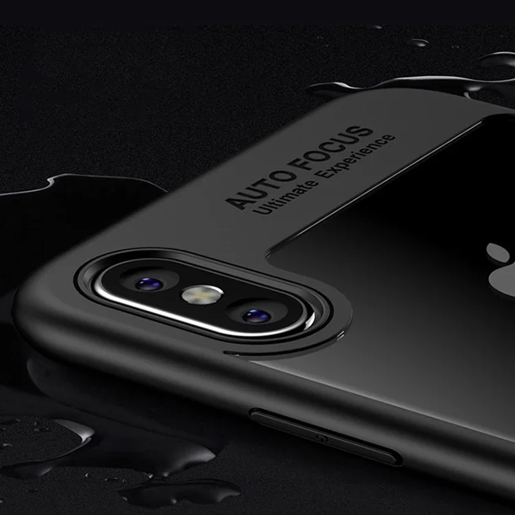 Ultra Slim Şeffaf Premium iPhone X & XS Kılıf - İnce Koruma (5775)