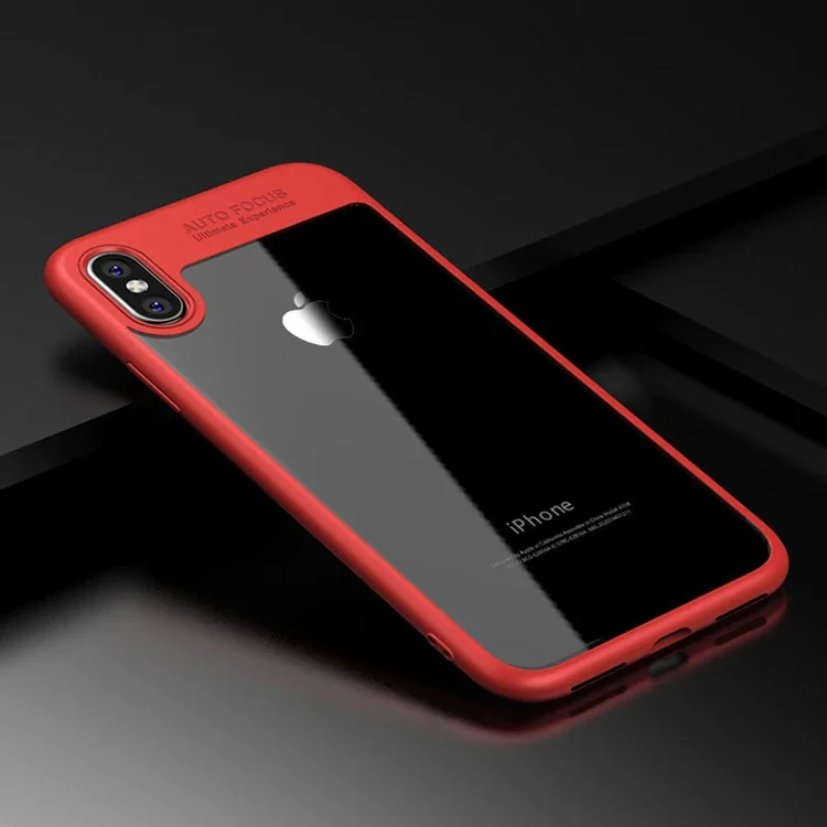 Ultra Slim Şeffaf Premium iPhone X & XS Kılıf - İnce Koruma (5775)