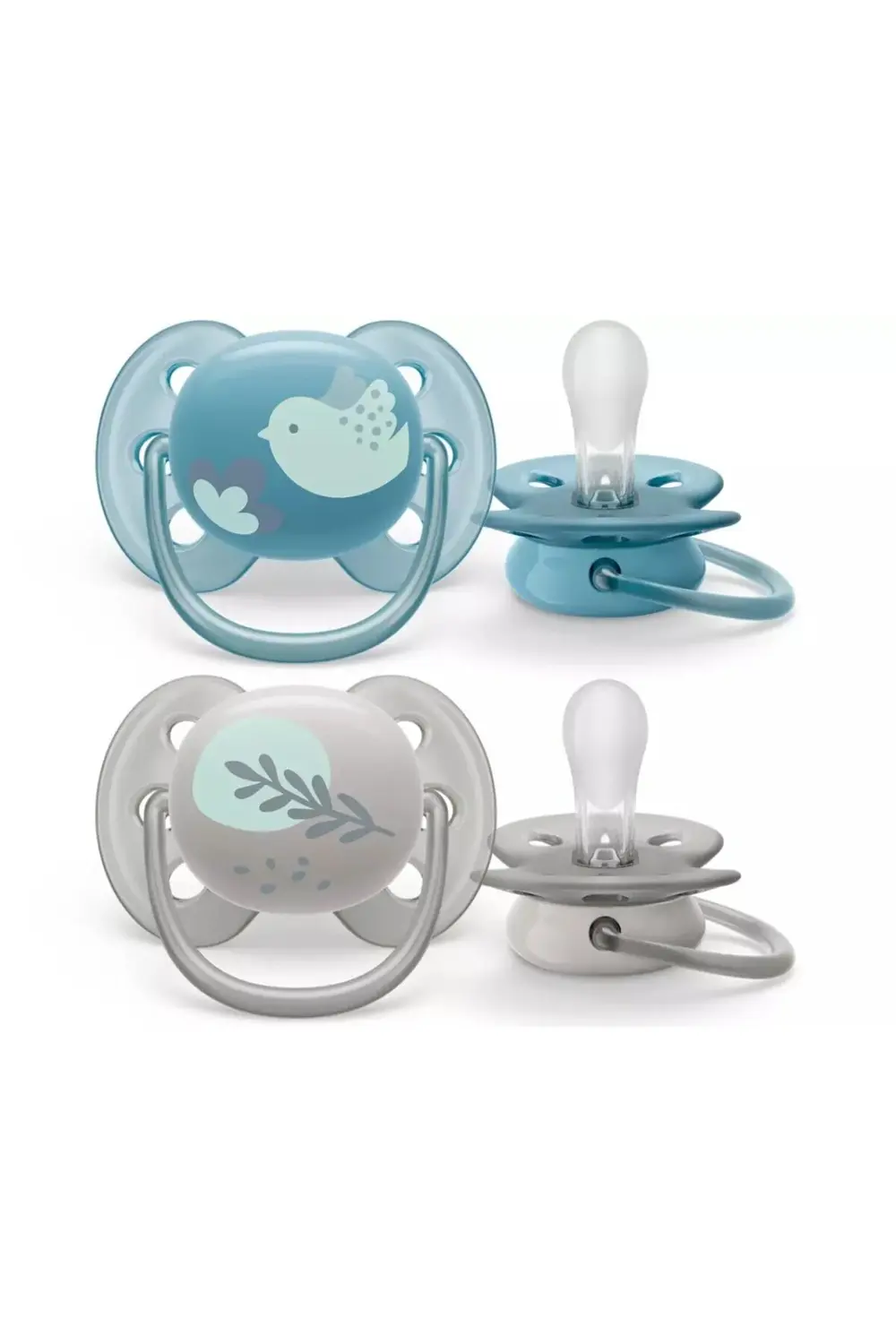 Ultra Soft Yumuşak 2li Emzik 6-18 Ay - SCF091/15