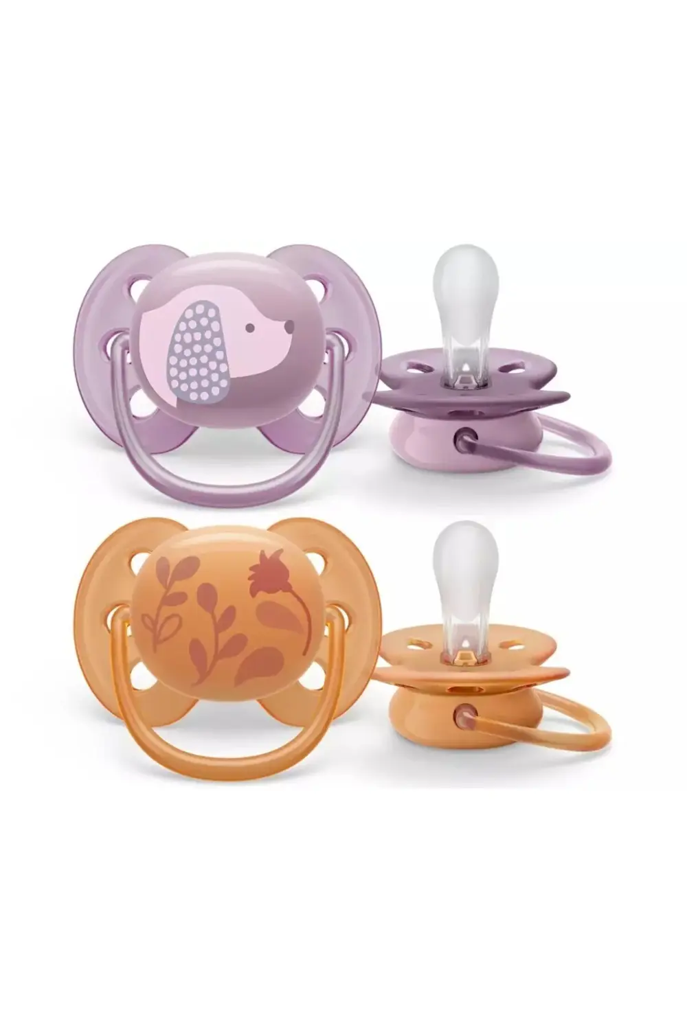 Ultra Soft Yumuşak 2li Emzik 6-18 Ay - SCF091/18