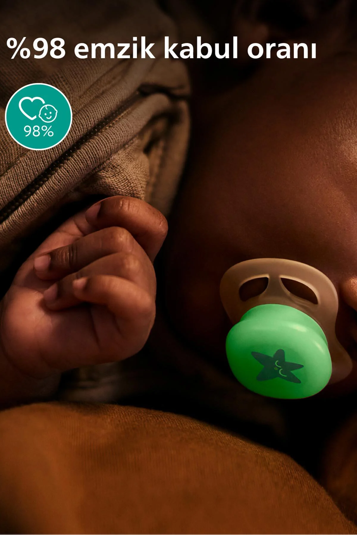 Ultra Start Gece Emziği, 0-2 Ay, Unisex, SCF075/07