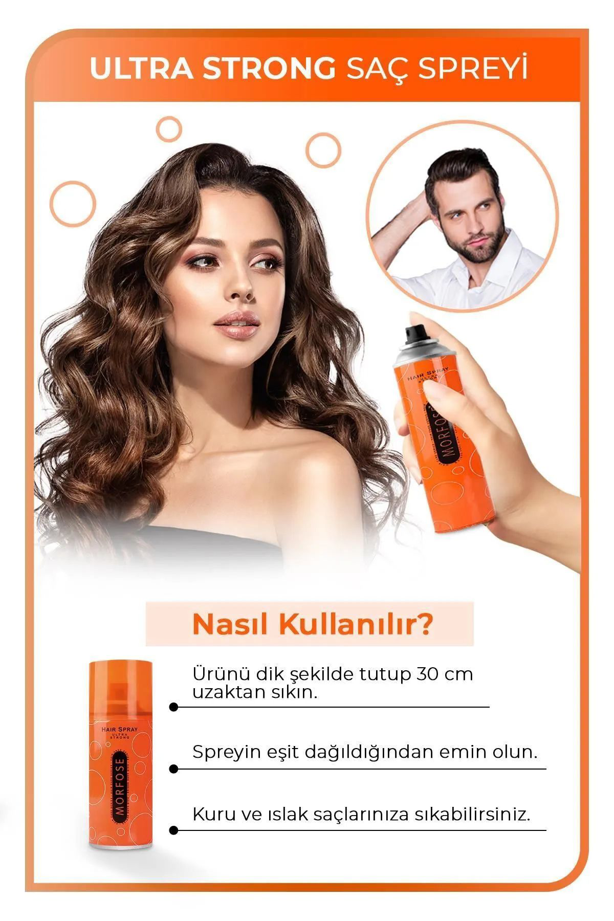 Just Cheap Store Ultra Strong Saç Spreyi 75 Ml - Güçlü Tutuş - Mrfs