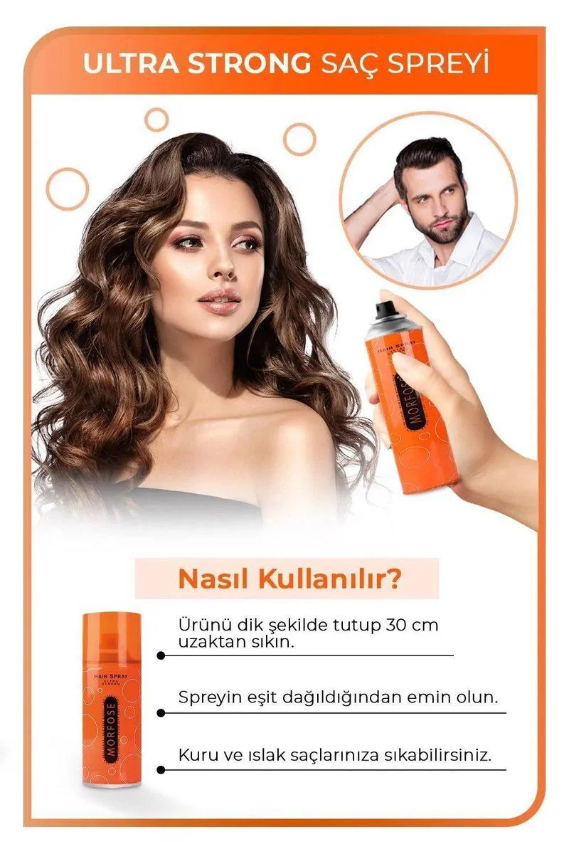 Ultra Strong Saç Spreyi 75 ML - Güçlü Tutuş & Keratinli Parlatıcı Fiyatı, Yorumları ve Özellikleri