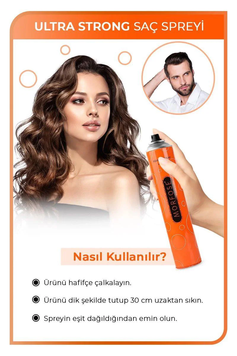 Ultra Strong Saç Spreyi 400 ML – 5 Seviye Güçlü Tutuş Fiyatı, Yorumları ve Özellikleri