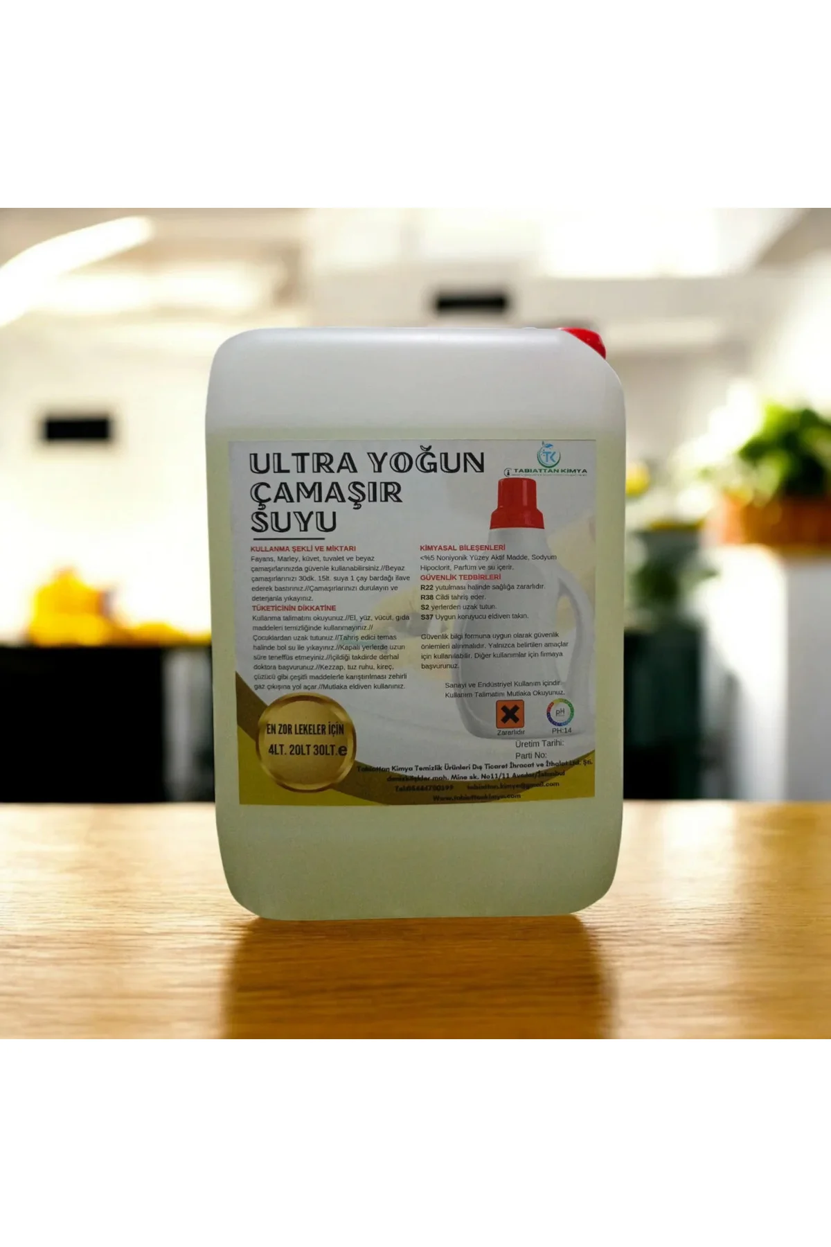 Ultra Yoğun Çamaşır Suyu 4Kg