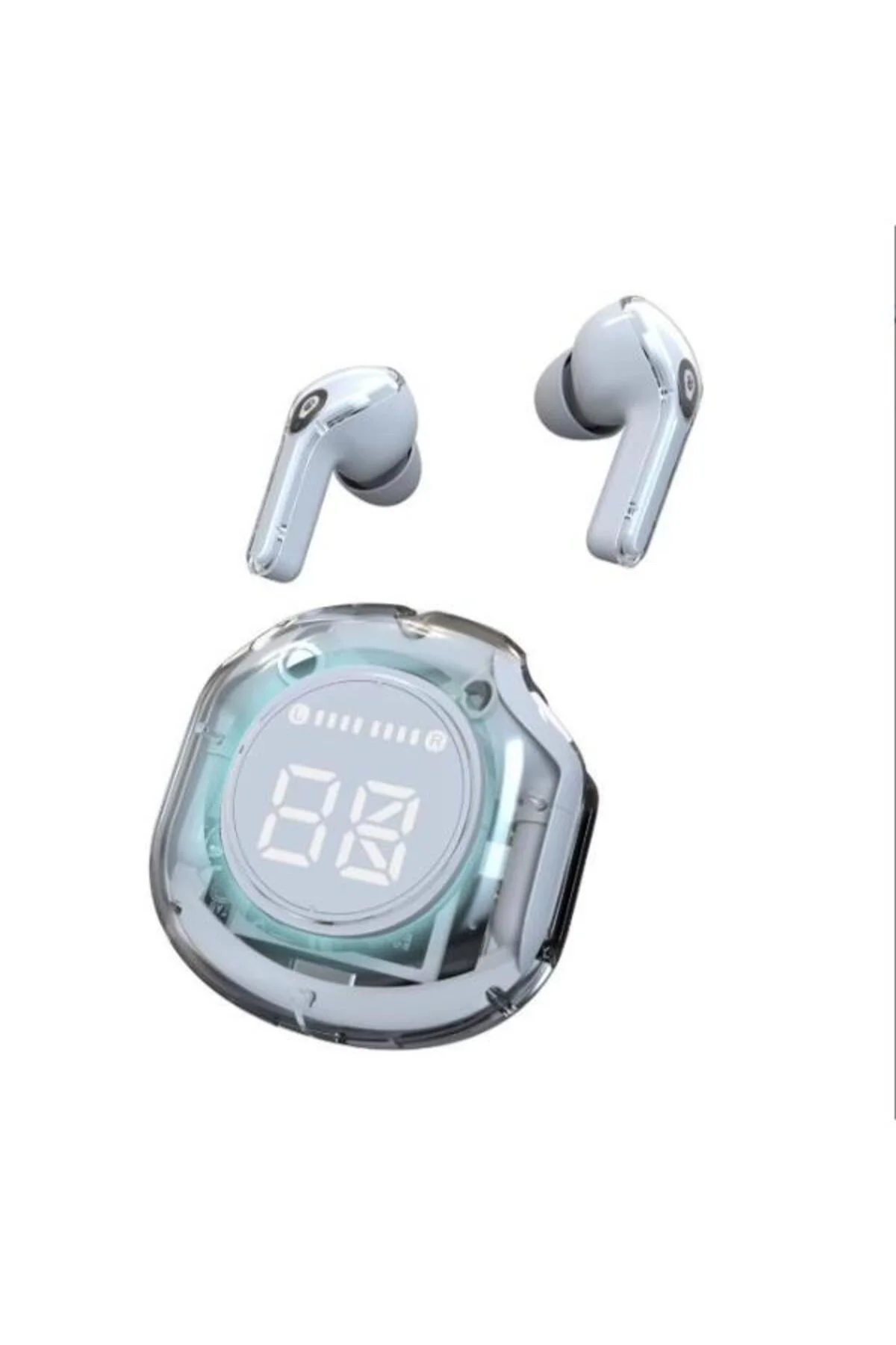 Ultrapods Pro Handsfree kulaklık şeffaf kristal kulaklık kablosuz kulaklık