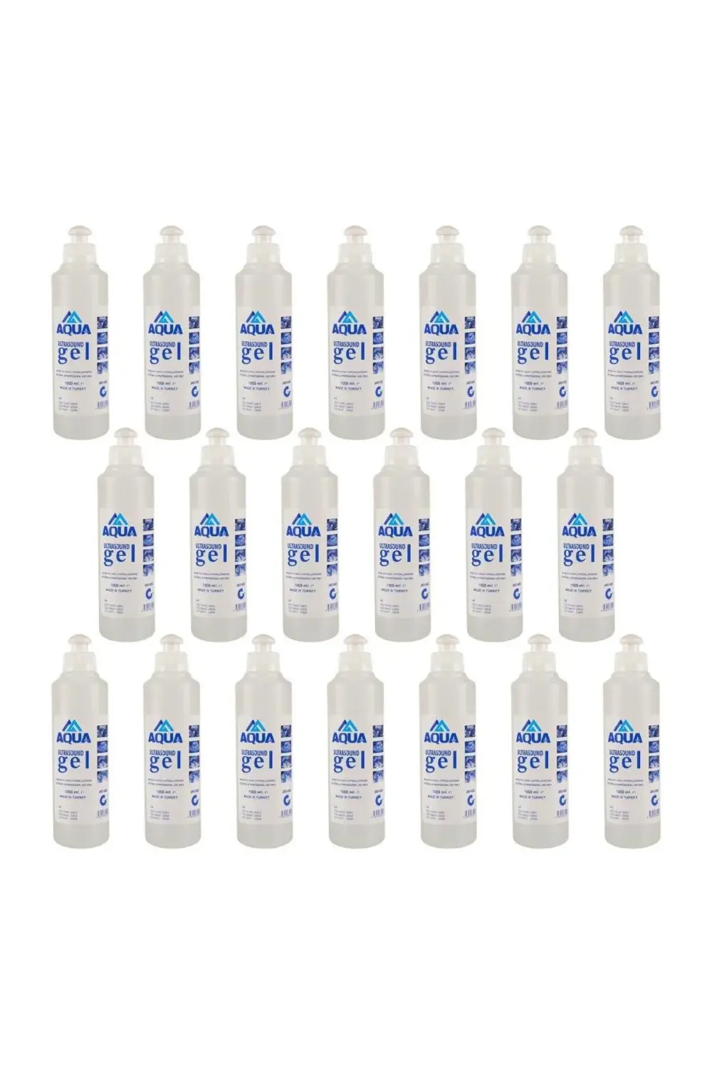 Ultrason Jeli 20 Adet X 1 Lt,ekg Tens Epilasyon Jeli Medikal Ultr