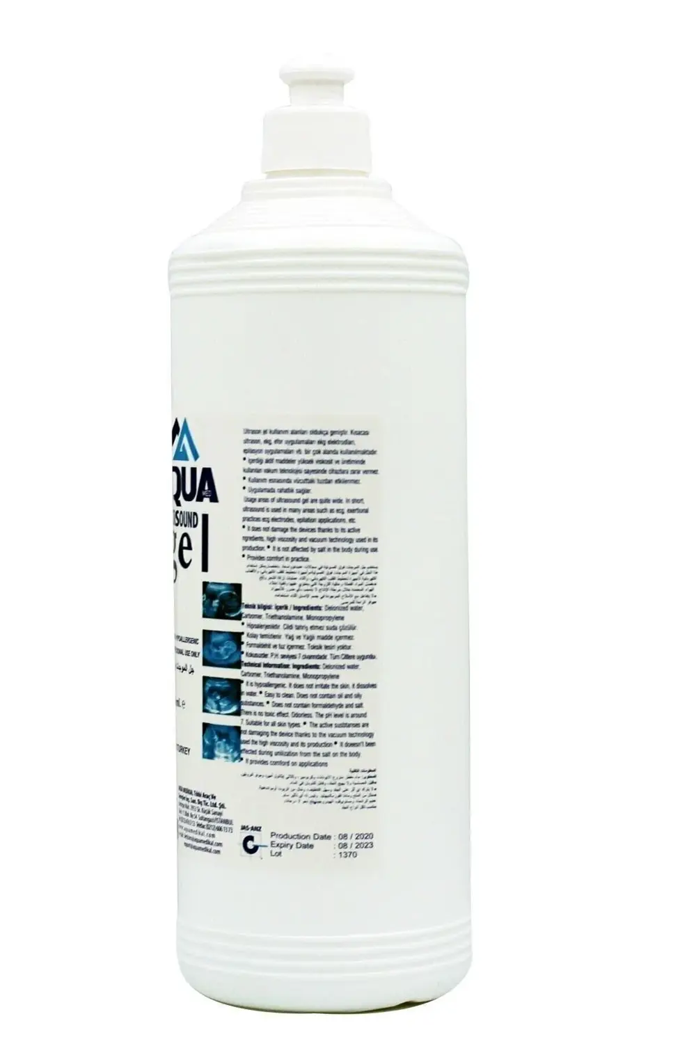 Ultrason Jeli Ve Ekg Jeli 10 Adet/ 1000 Ml