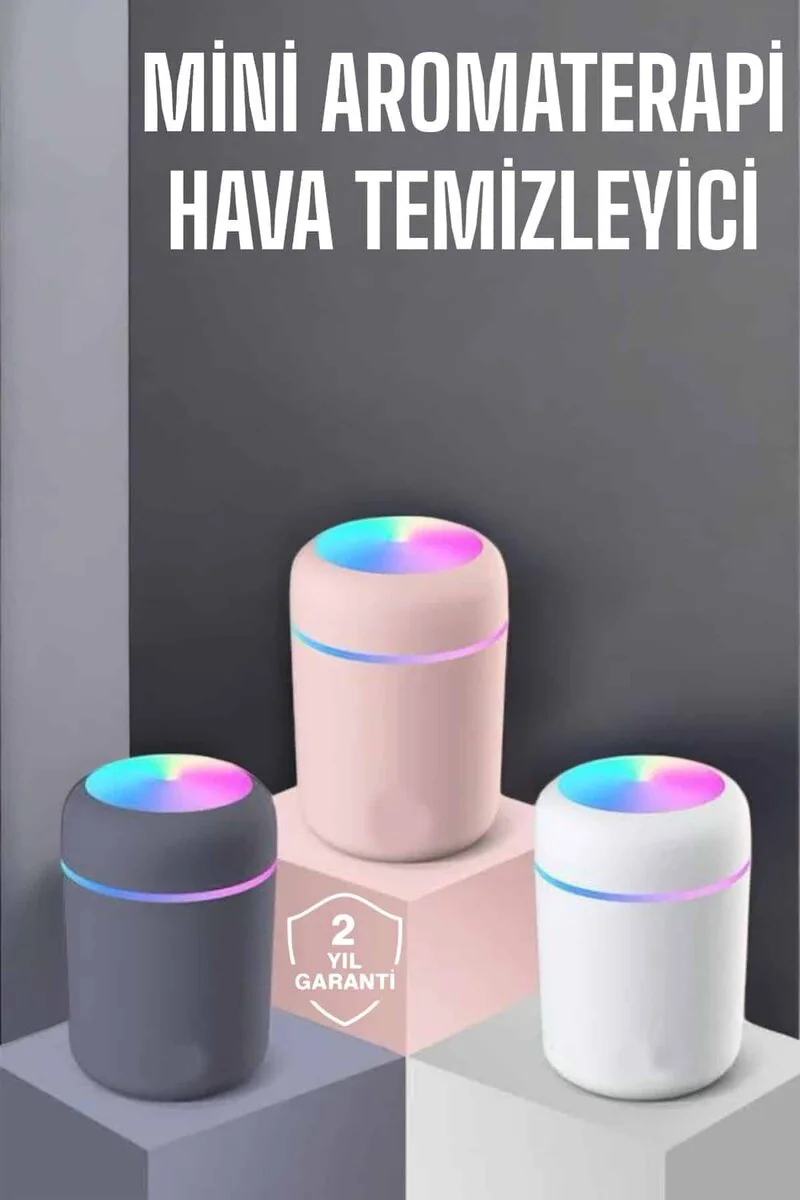 Ultrasonik Buharlı Hava Temizleyici ve Nemlendirici - Taşınabilir ve Güçlü Hava Kalitesi Çözümü