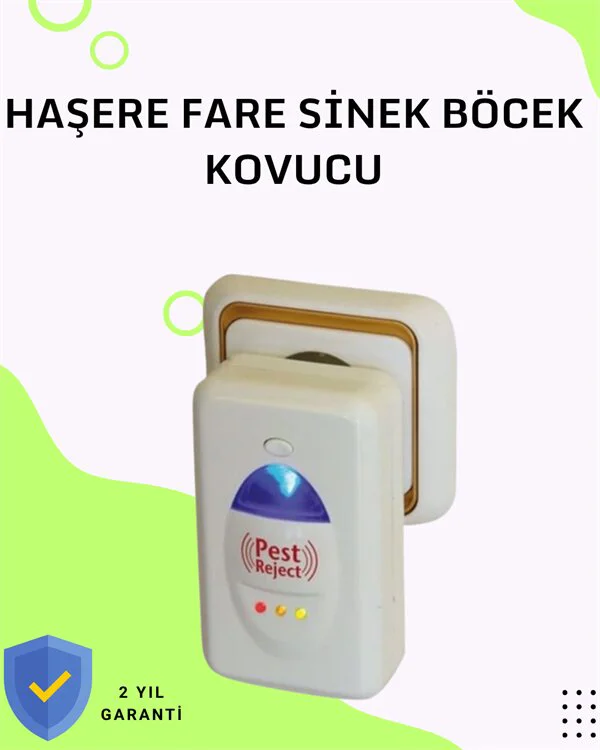 Ultrasonik Haşere Kovucu - Bakım Gerektirmeyen, Uzun Ömürlü Çözüm