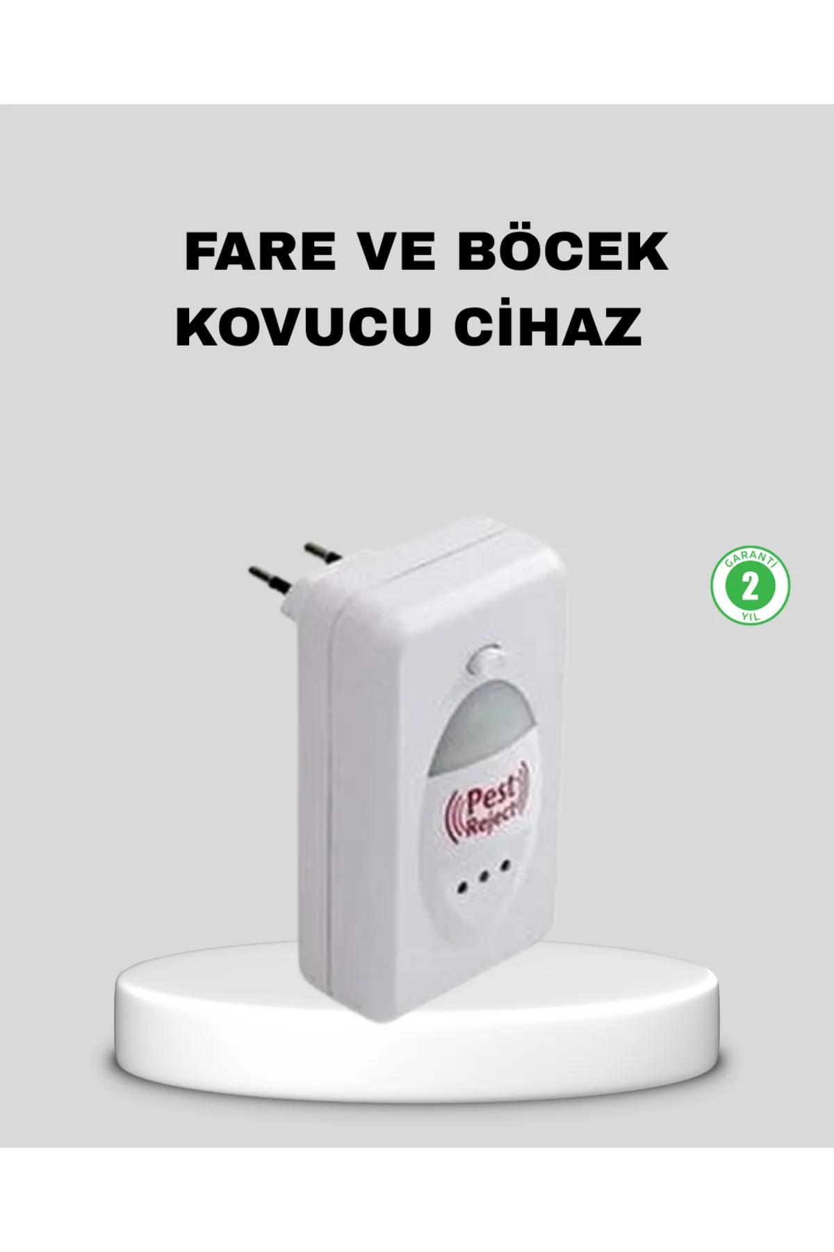 Ultrasonik Haşere Kovucu Cihaz – Sessiz, Kimyasalsız ve Etkili Ko