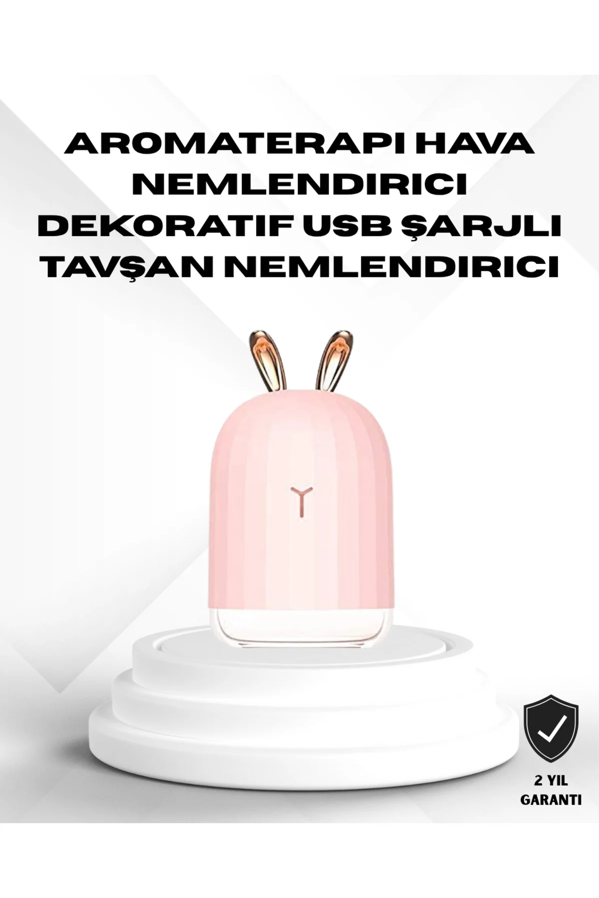 Ultrasonik Hava Nemlendirici 200 Ml Aroma Difüzör Led Işıklı Sess