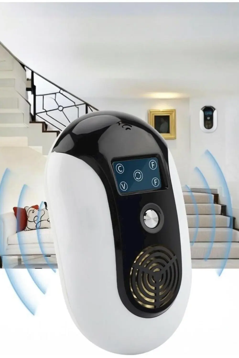 Ultrasonik Priz Tipi Haşere Kovucu | Elektronik Fare, Sinek, Hama