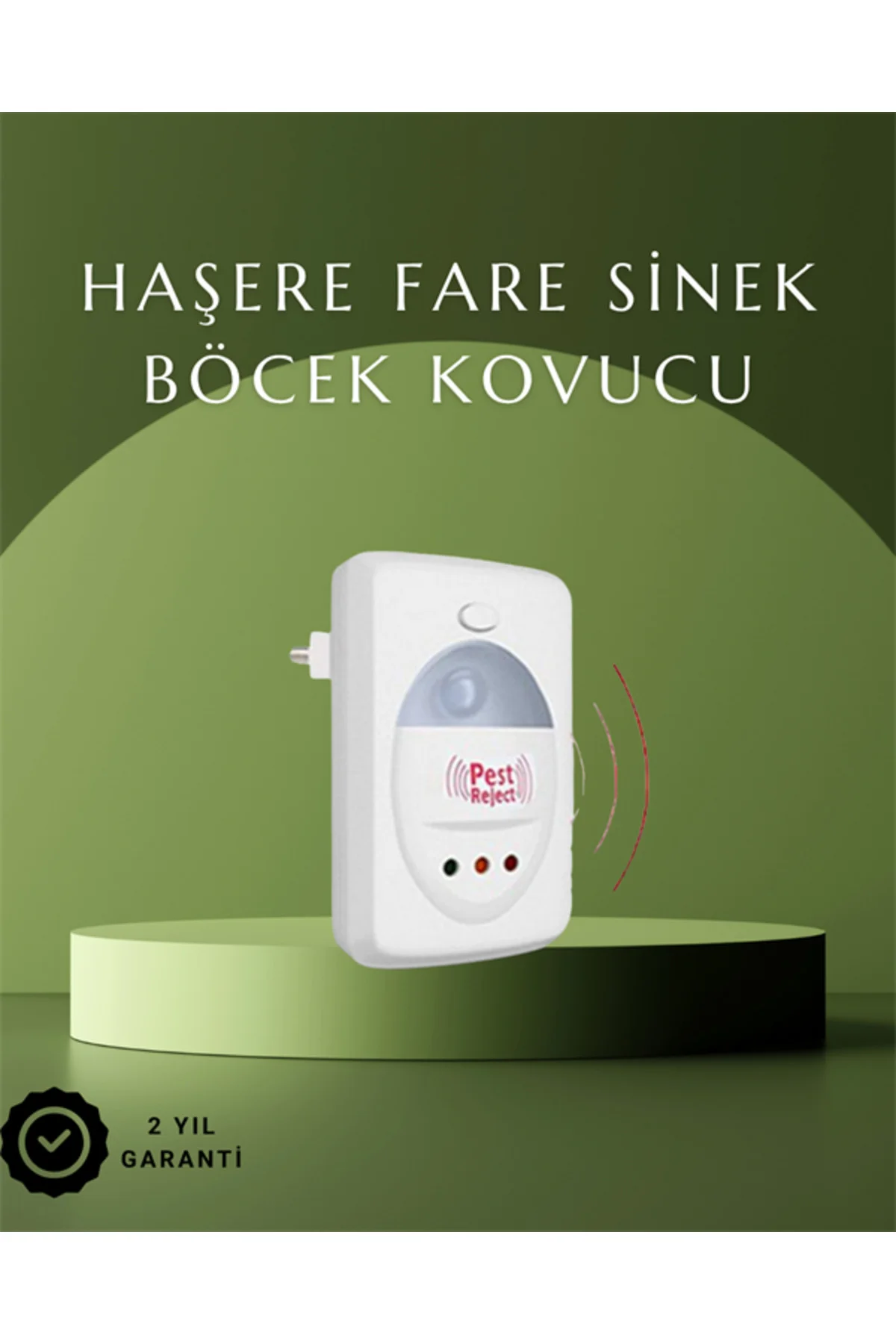 Ultrasonik Ses Dalgalarıyla Kimyasalsız Fare ve Böcek Kovucu Ciha