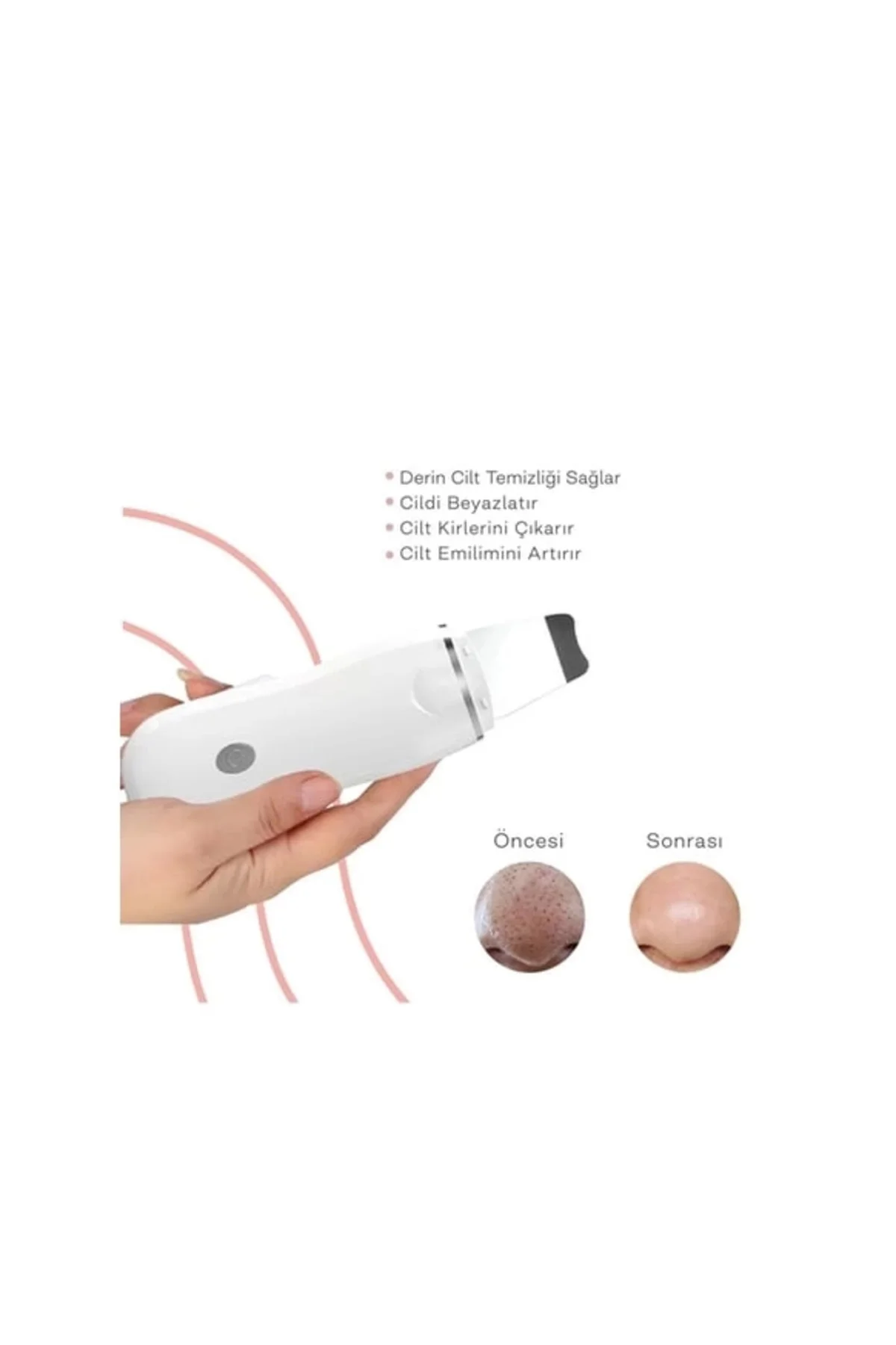 Ultrasonik Spatula Yüz Siyah Nokta Temizleme Cihazı - Görsel 4