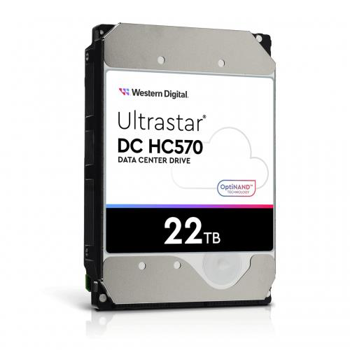 Wd Ultrastar Wuh722222ale6l4, 3.5", 22Tb, 512Mb, 7200 Rpm, 7/24 Ente