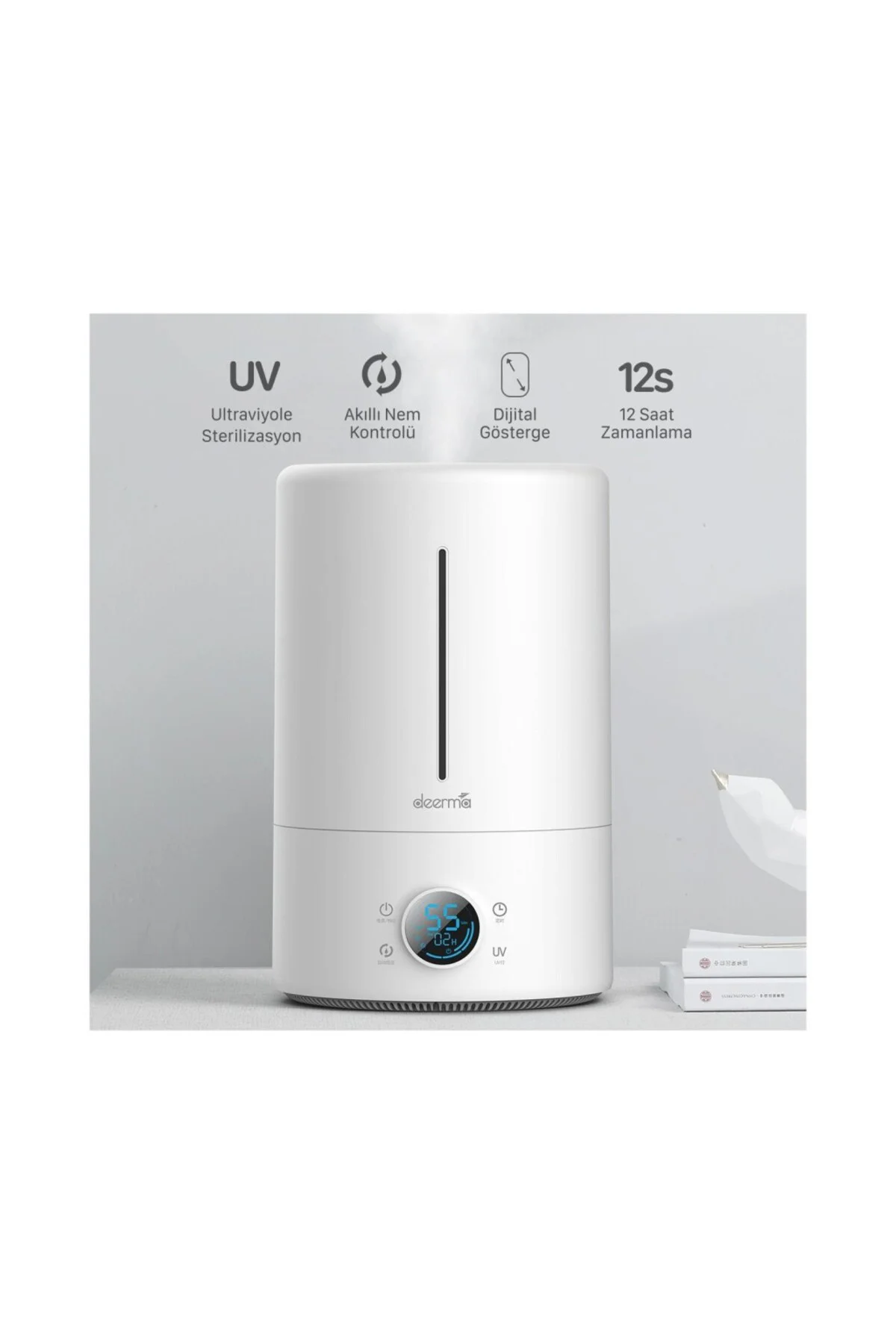 Ultraviyole Ultrasonic Soğuk Buhar Makinesi F628S