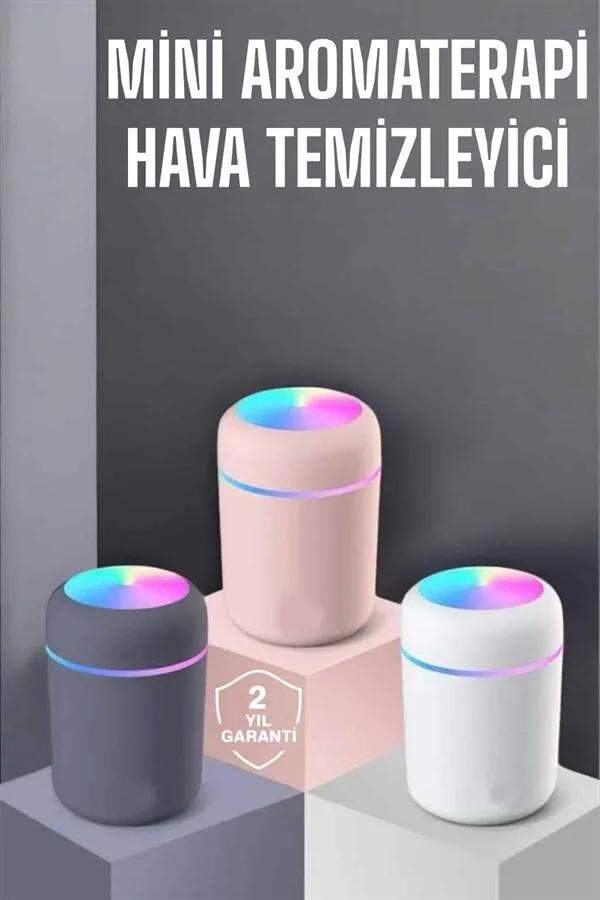 Ultrosonik Buharlı Hava Temizleyici ve Nemlendirici - Taşınabilir Hava Kalitesi Çözümü