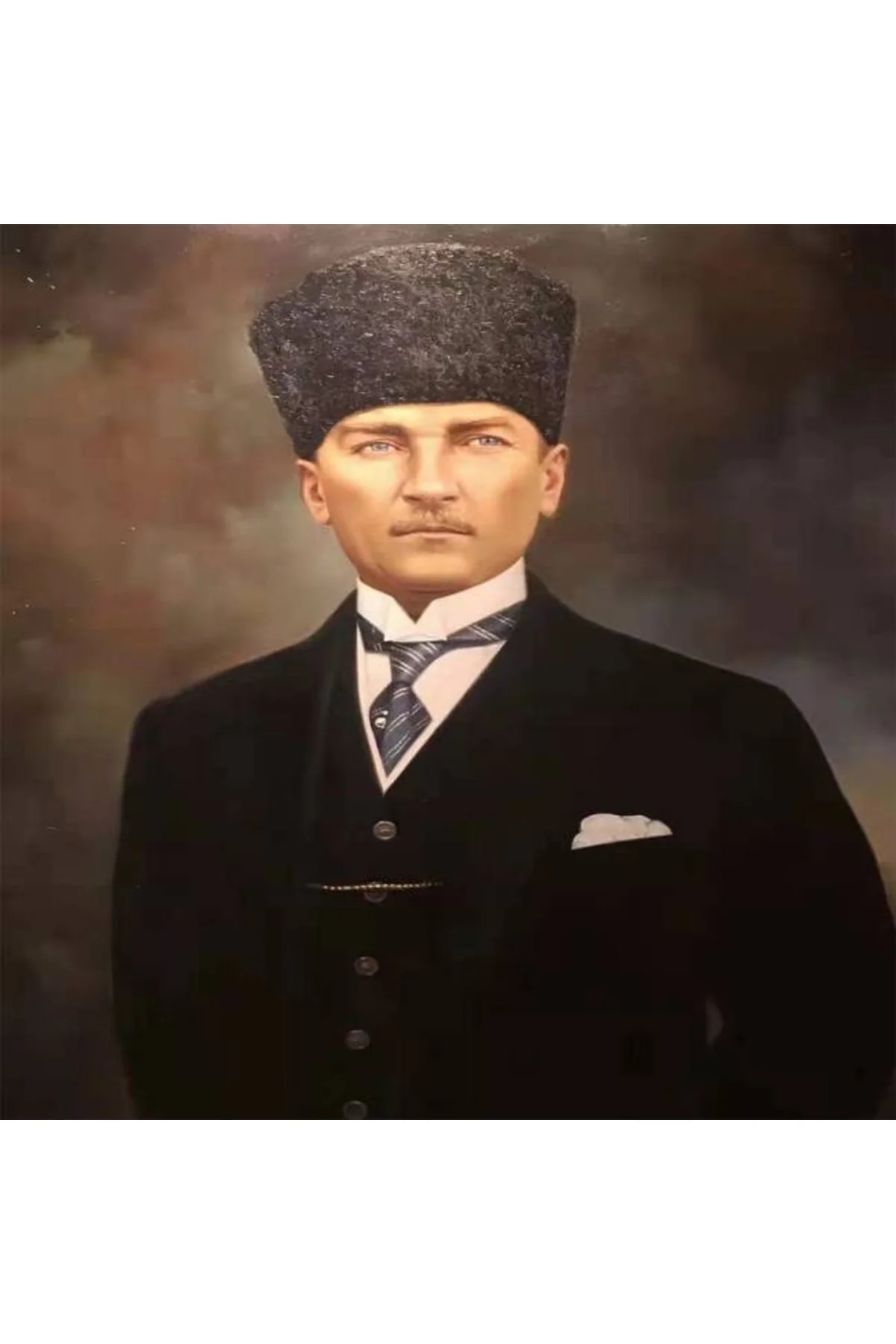 Ulu Önder Atatürk 2 Sayılarla Tablo Boyama Seti