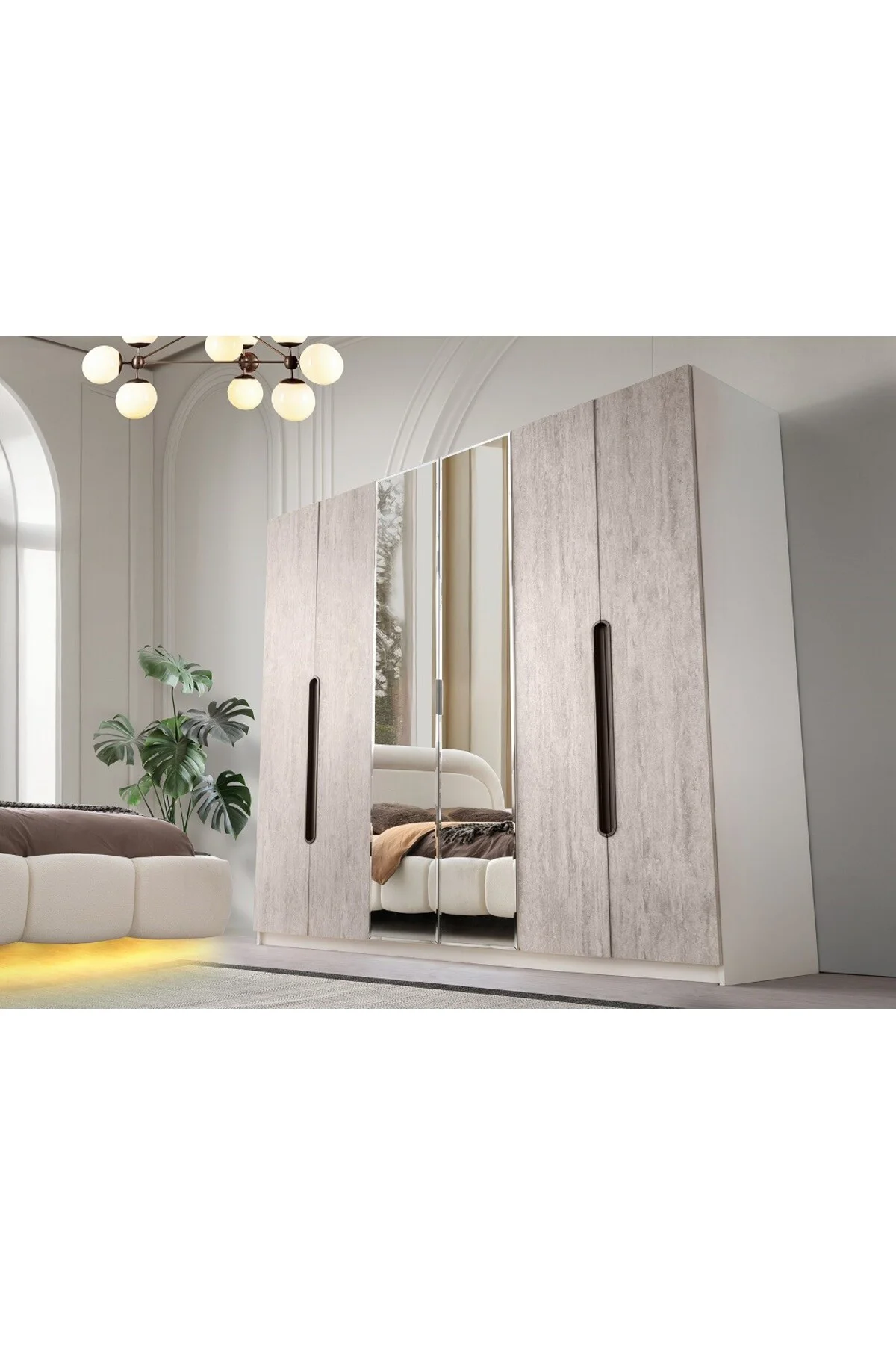ULUDAG DOLAP MDF 6 KAPILI DOLAP Fiyatı, Yorumları ve Özellikleri