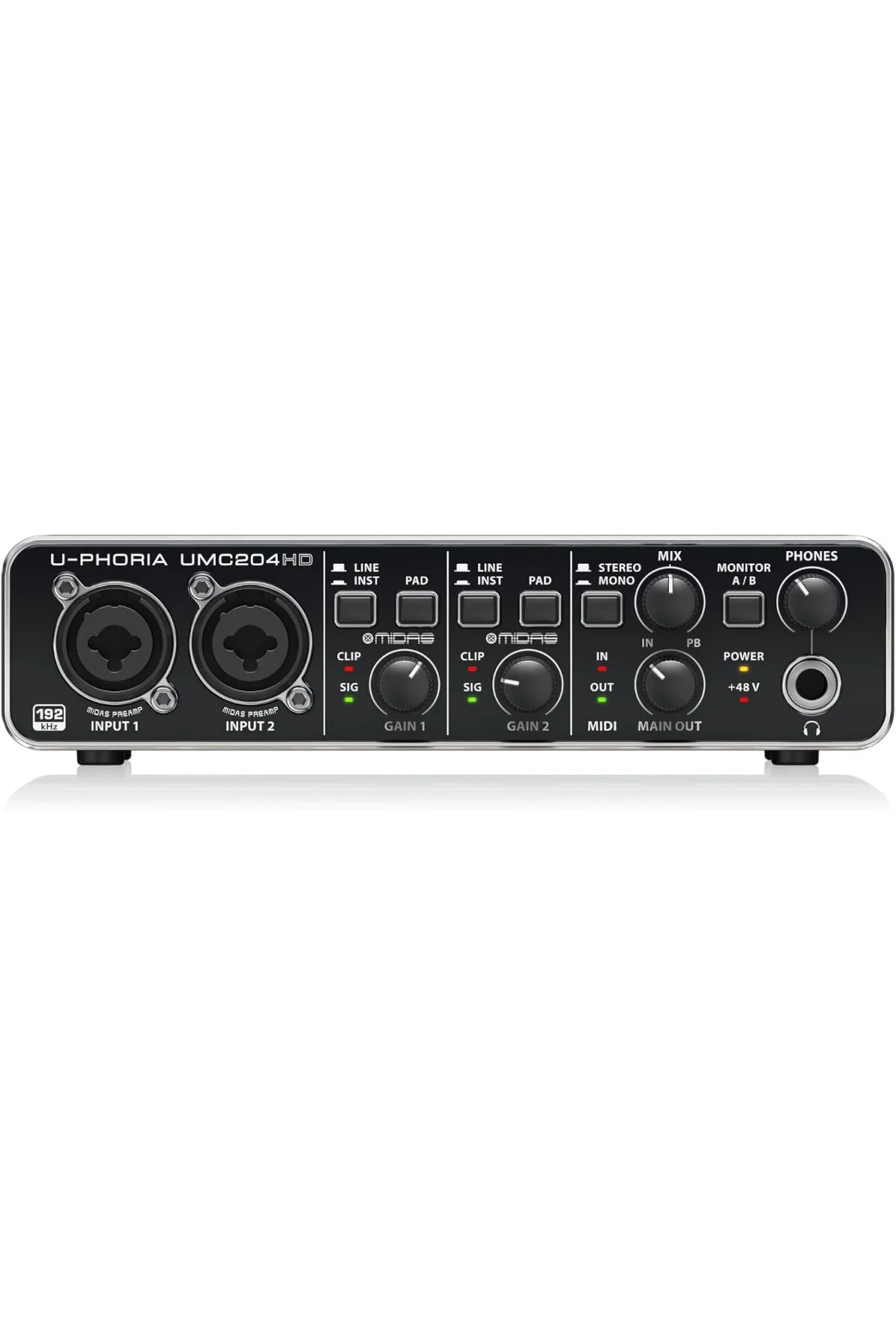UMC204HD Usb Ses Kartı UMC204HD Usb Ses Kartı