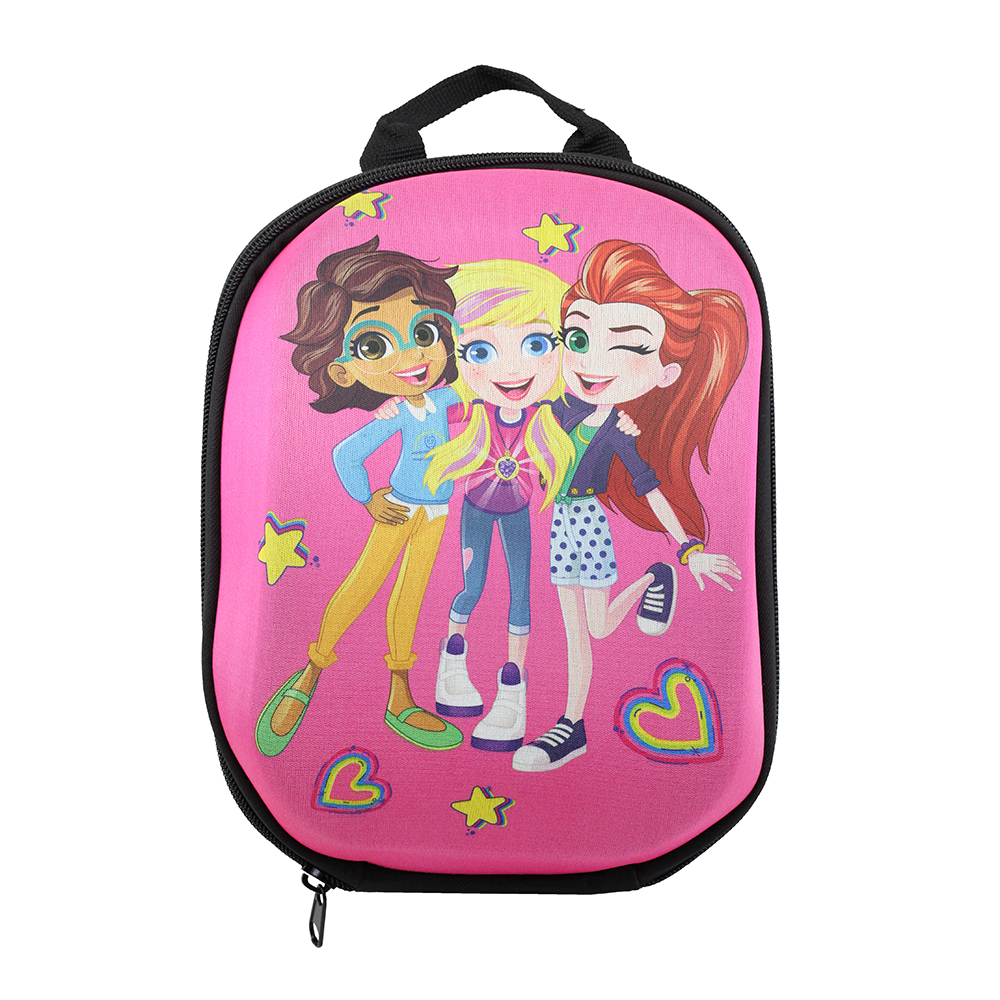 Ümit Bisiklet Ön Çanta - Poly pocket ve barbie Karakterli, Kız